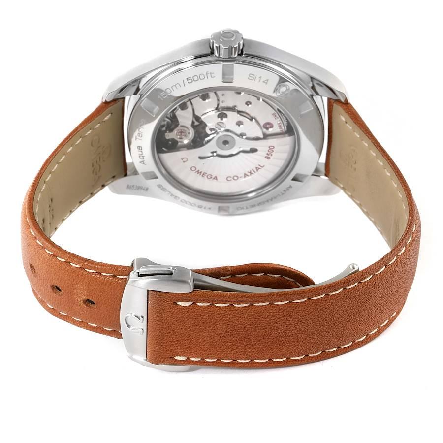 Omega Aqua Terra 150m Master Watch 231.12.42.21.01.002 Boxkarte im Angebot 3
