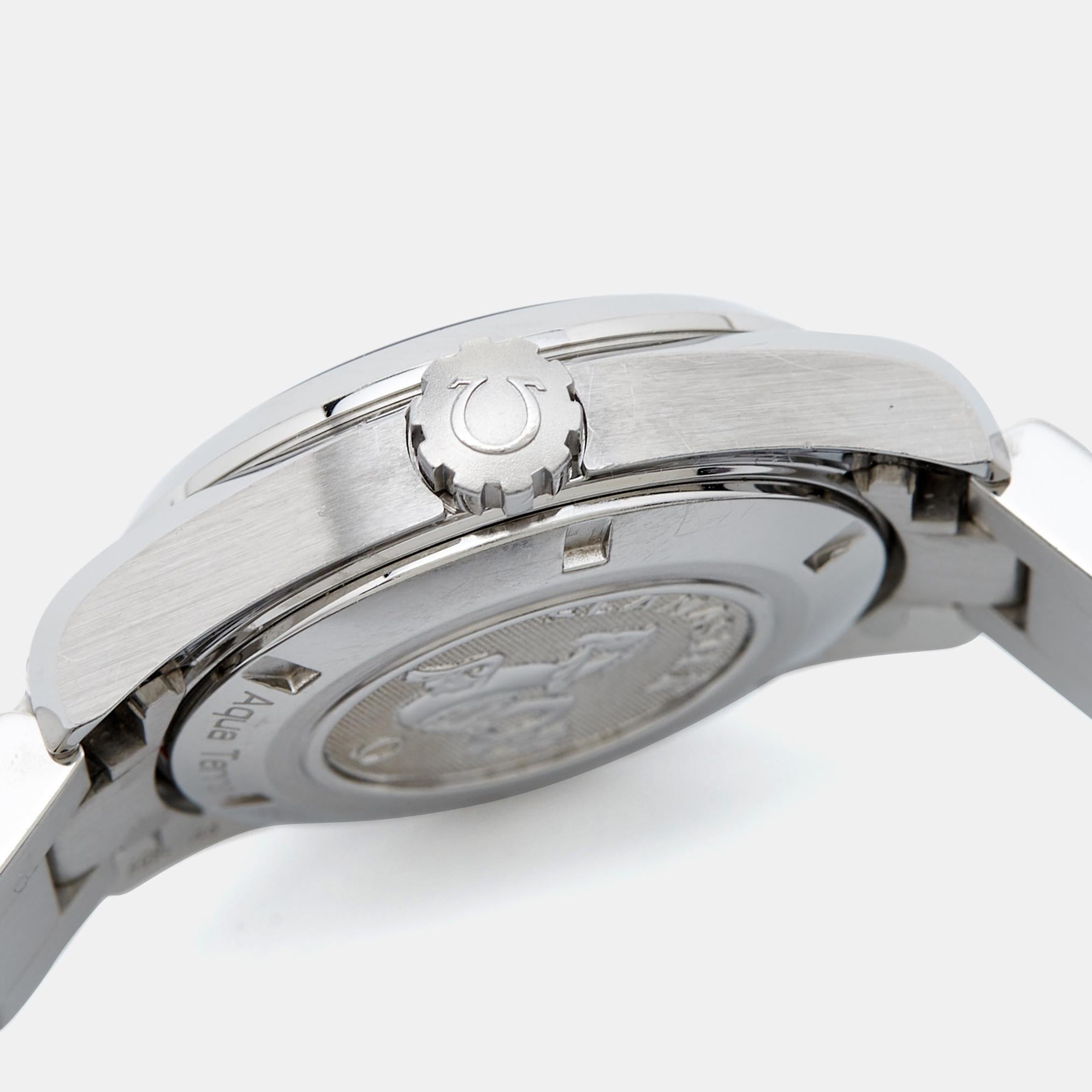 Omega Aqua Terra 231.10.30.60.55.001 Women's Wristwatch 30 mm For Sale 1