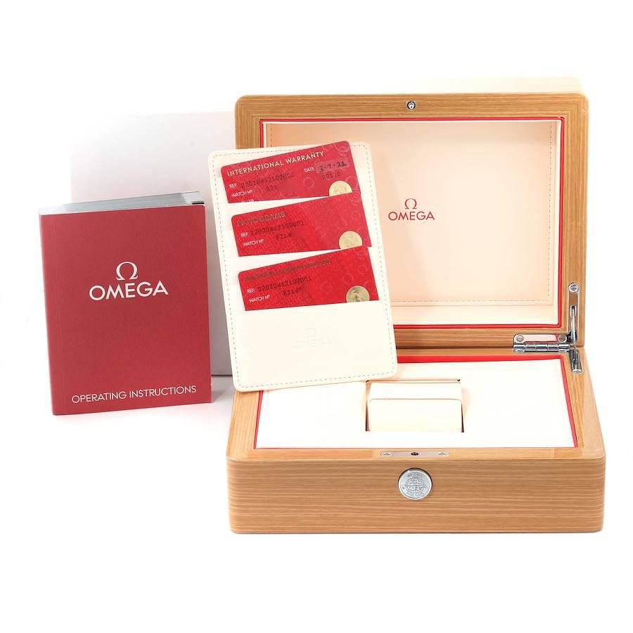 Omega Aqua Terra 41 Steel Rose Gold Mens Watch 220.20.41.21.02.001 Box Card For Sale 3