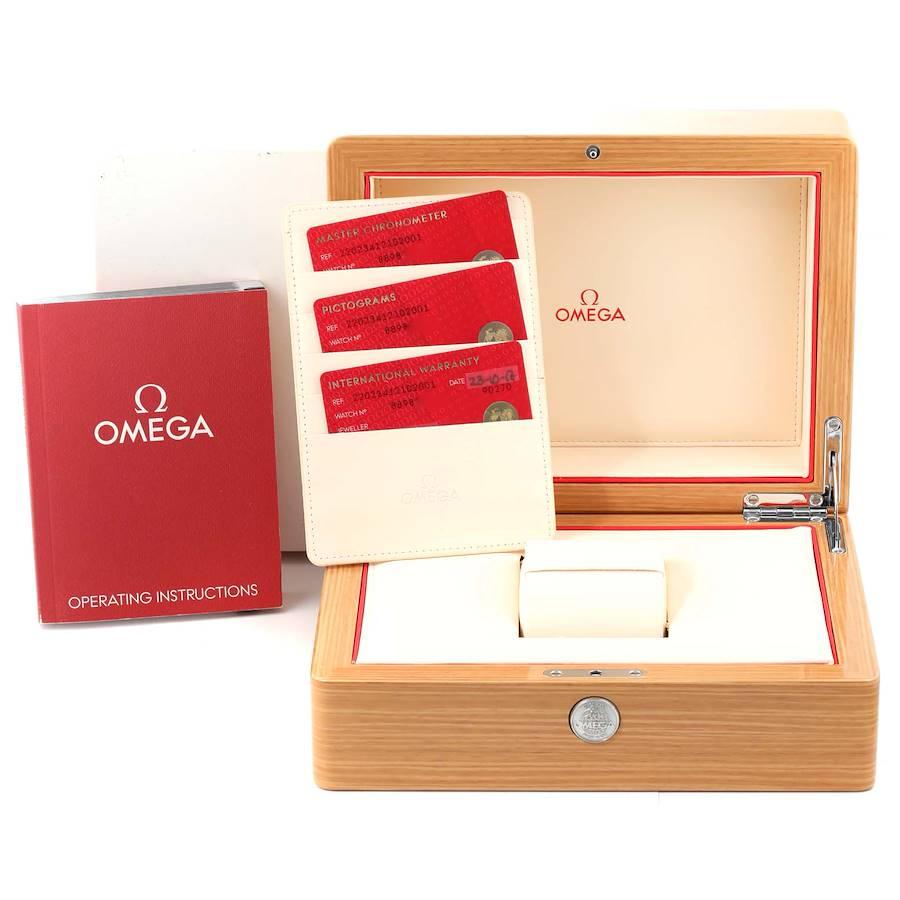 Omega Aqua Terra 41 Steel Rose Gold Mens Watch 220.23.41.21.02.001 Box Card 2