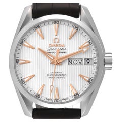 Omega Aqua Terra Annual Calendar Steel Mens Watch 231.13.39.22.02.001 Unworn