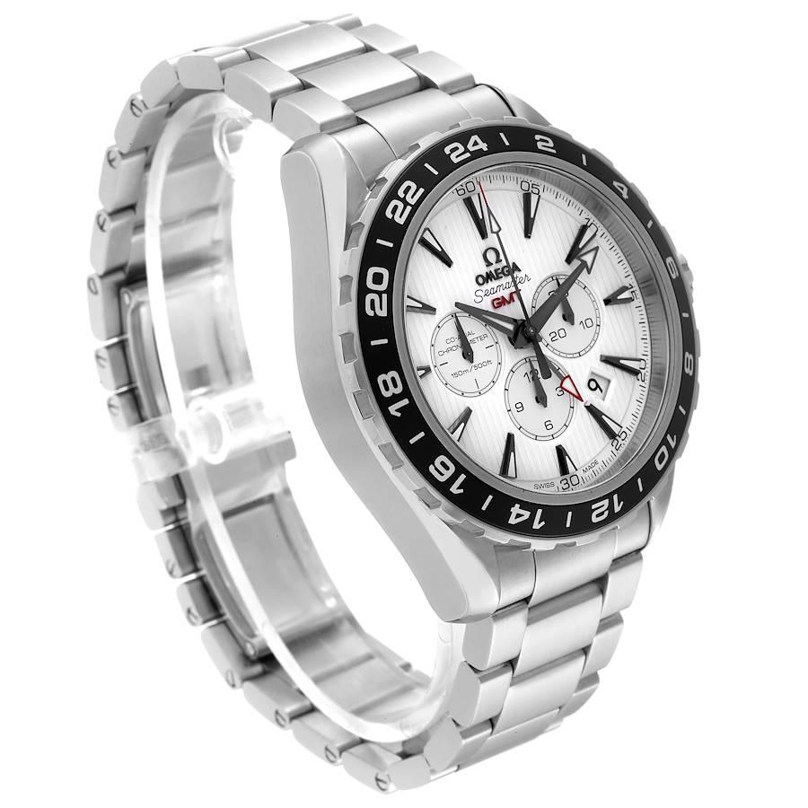 Omega Aqua Terra GMT Cronografo Acciaio Uomo 231.10.44.52.04.001 Scheda Box In condizioni ottime a Atlanta, GA