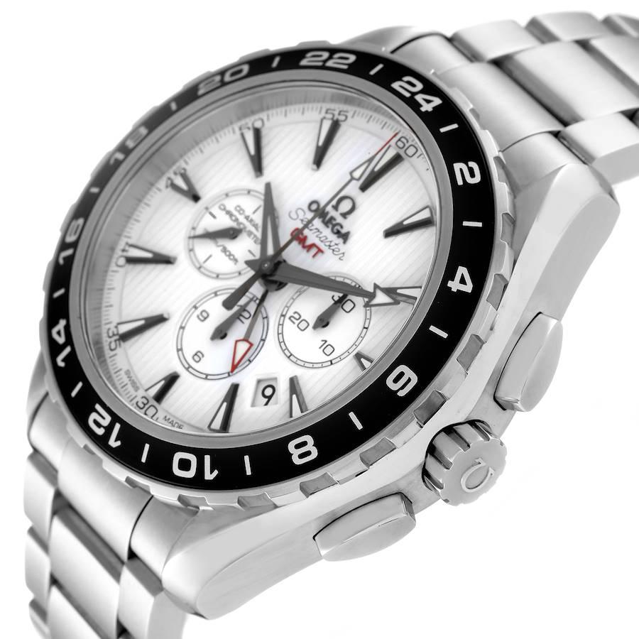 Omega Aqua Terra GMT Cronografo Acciaio Uomo 231.10.44.52.04.001 Scheda Box 2