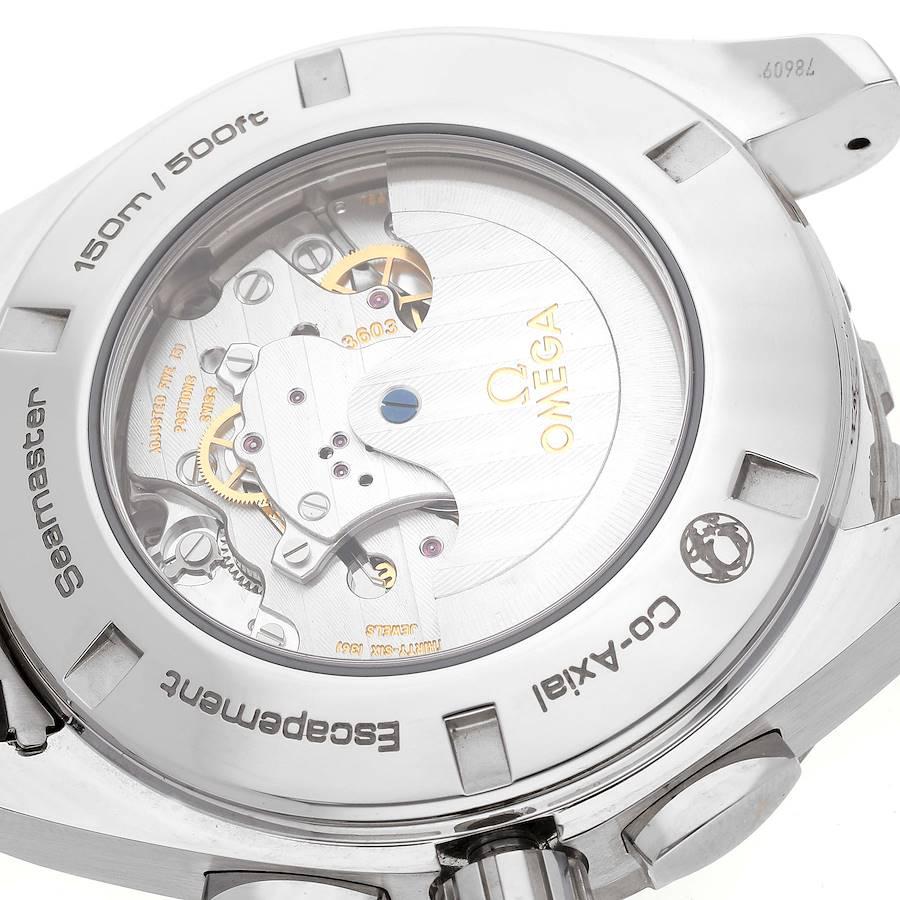 Omega Aqua Terra GMT Cronografo Acciaio Uomo 231.10.44.52.04.001 Scheda Box 3