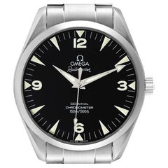 Omega Aqua Terra Railmaster Co-Axial Steel Herrenuhr 2502,52,00