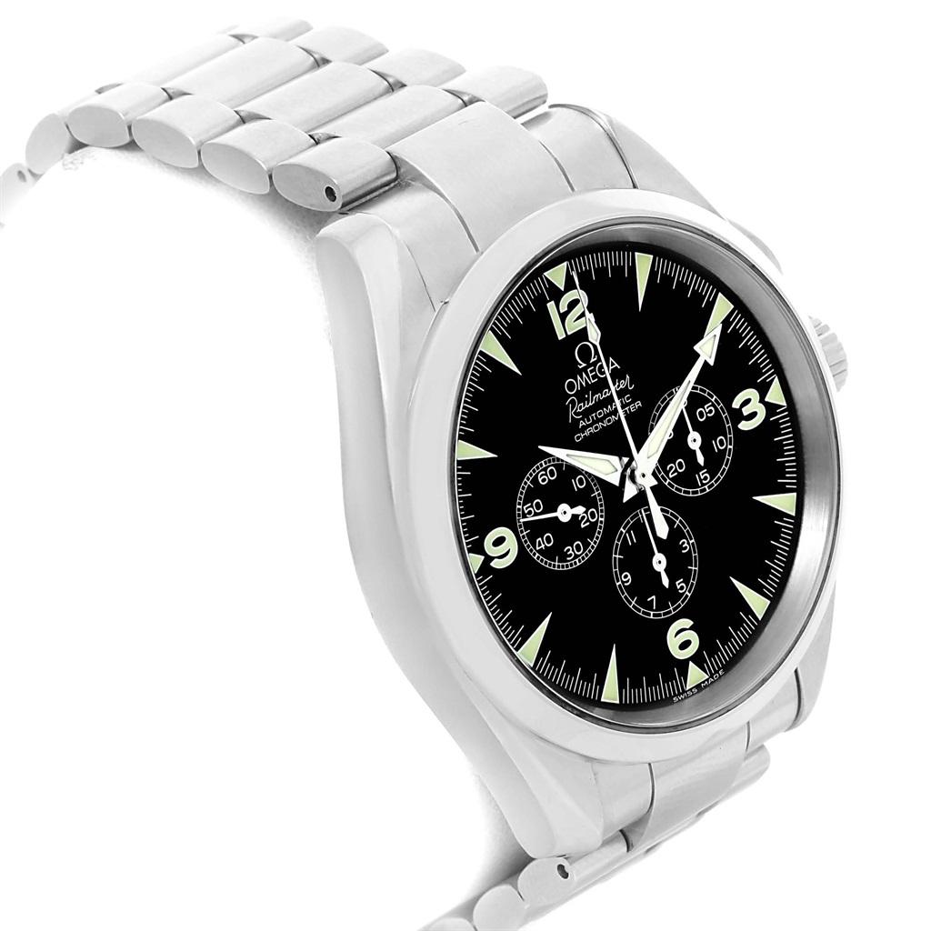 Omega Aqua Terra Railmaster Steel Men's Chronograph Watch 2512.52.00 2