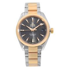 Omega Aqua Terra Rose Gold Steel Grey Dial Automatic Watch 231.20.42.21.06.003