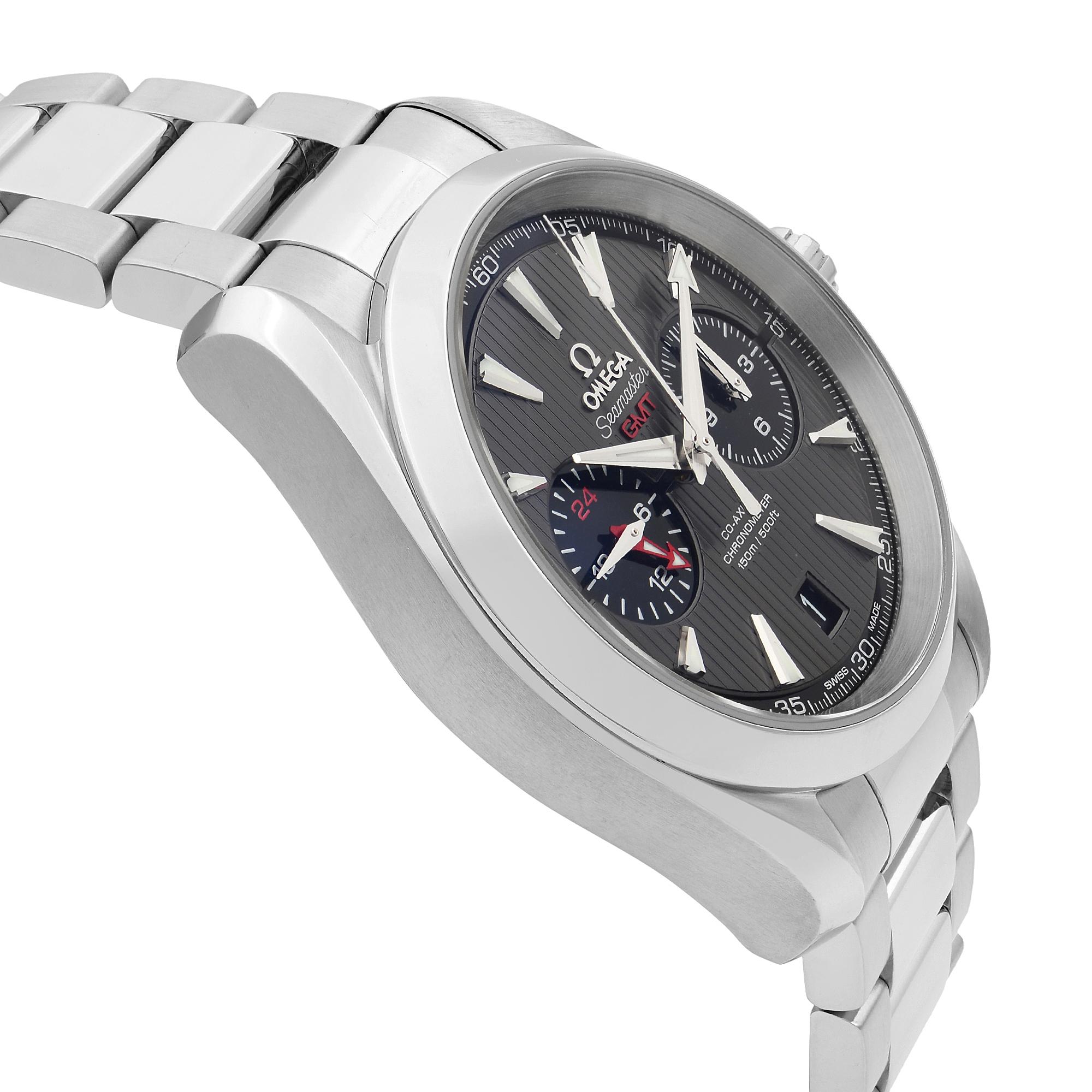 Modern Omega Aqua Terra Silver Gray Dial Steel Automatic Mens Watch 231.10.43.52.06.001