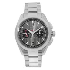 Omega Aqua Terra Silver Gray Dial Steel Automatic Mens Watch 231.10.43.52.06.001