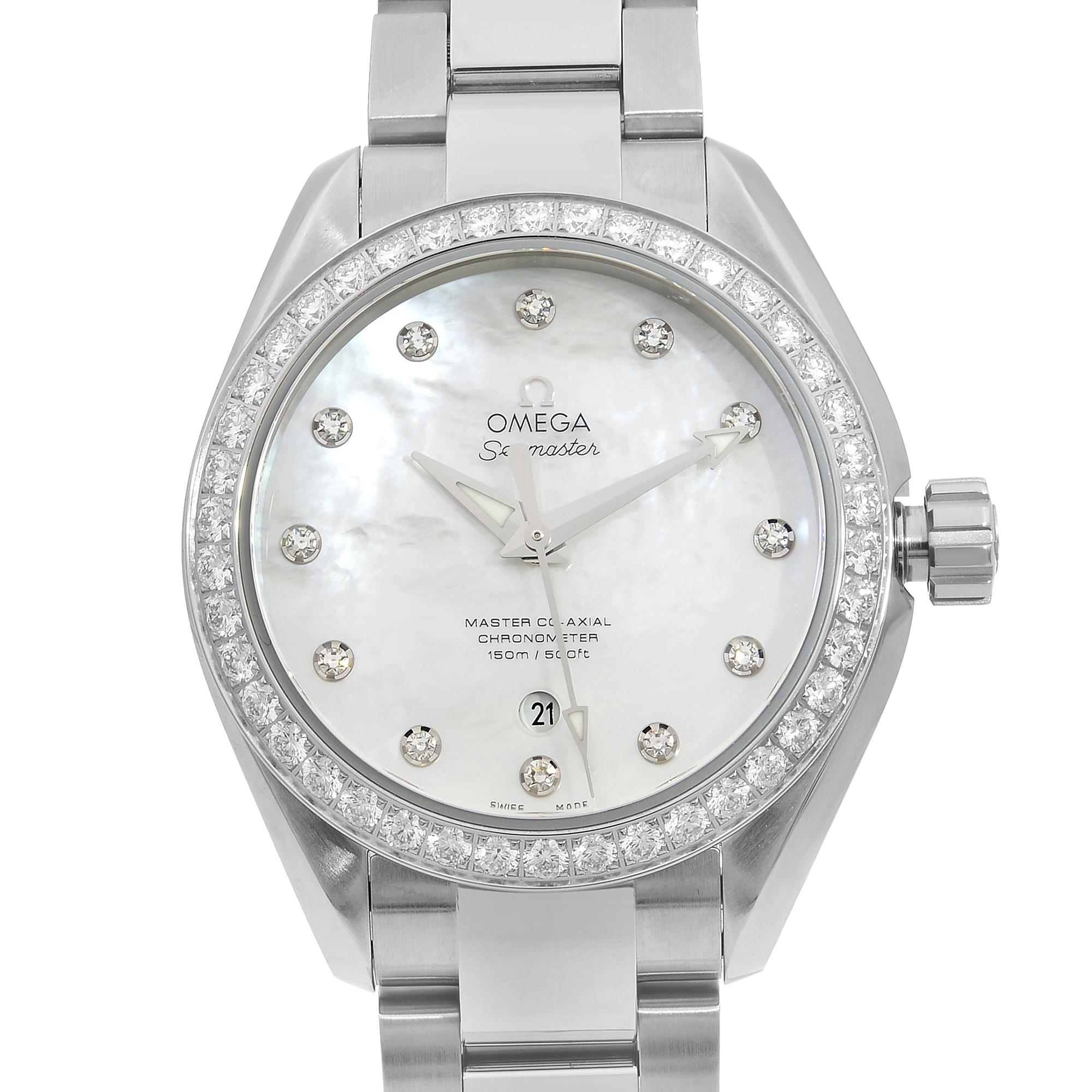 Omega Aqua Terra Steel 1.68 Carat 