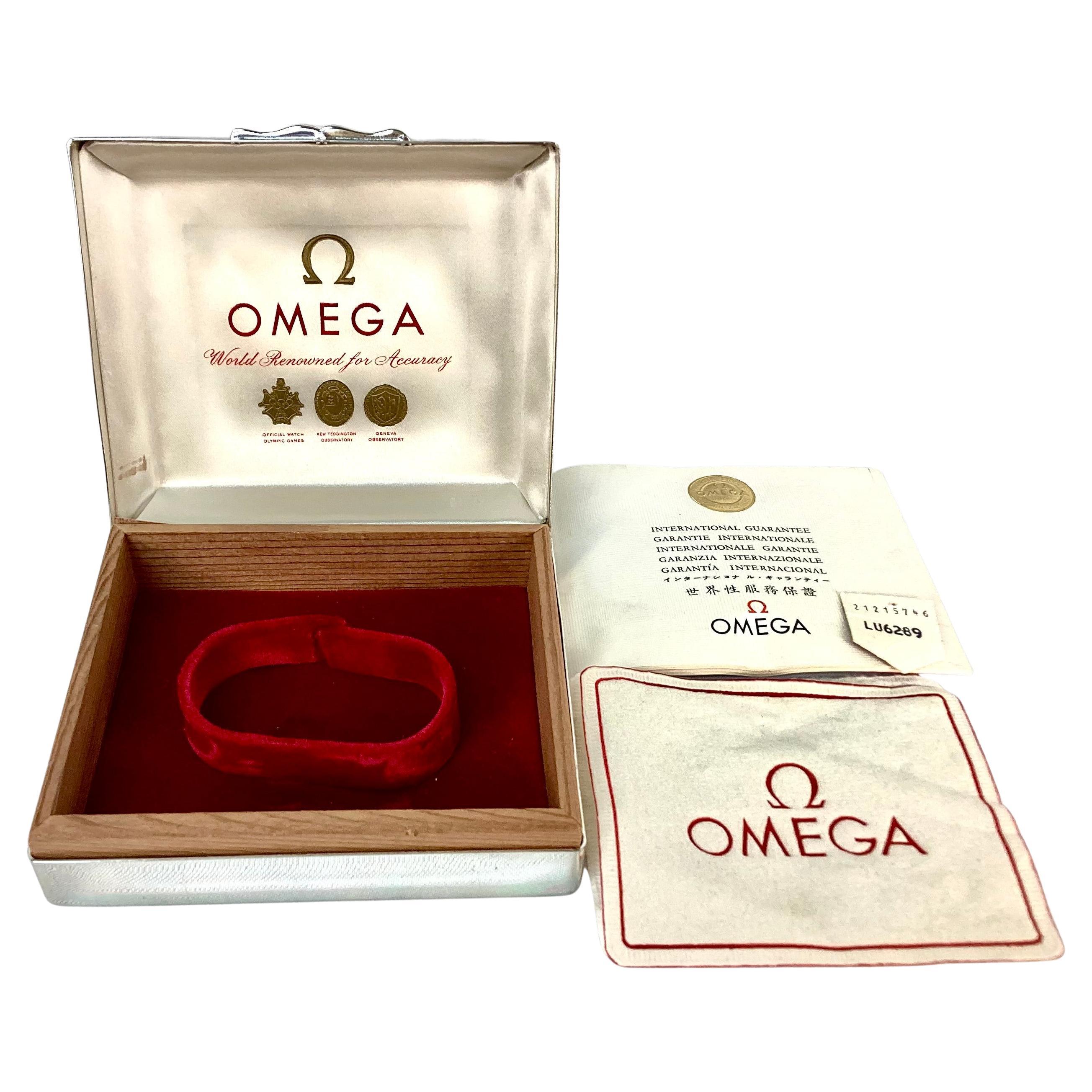 Omega Automatic 10K Gold Filled Men's Wrist Watch With Case 7