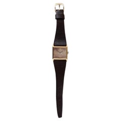 Omega Automatic de Ville ladies wristwatch, leather strap. Approx. 1960s.