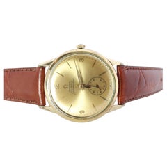 OMEGA Automatic Watch 10k GF Omega Automatic Hammer Bumper 1950s Mens Wristwatch