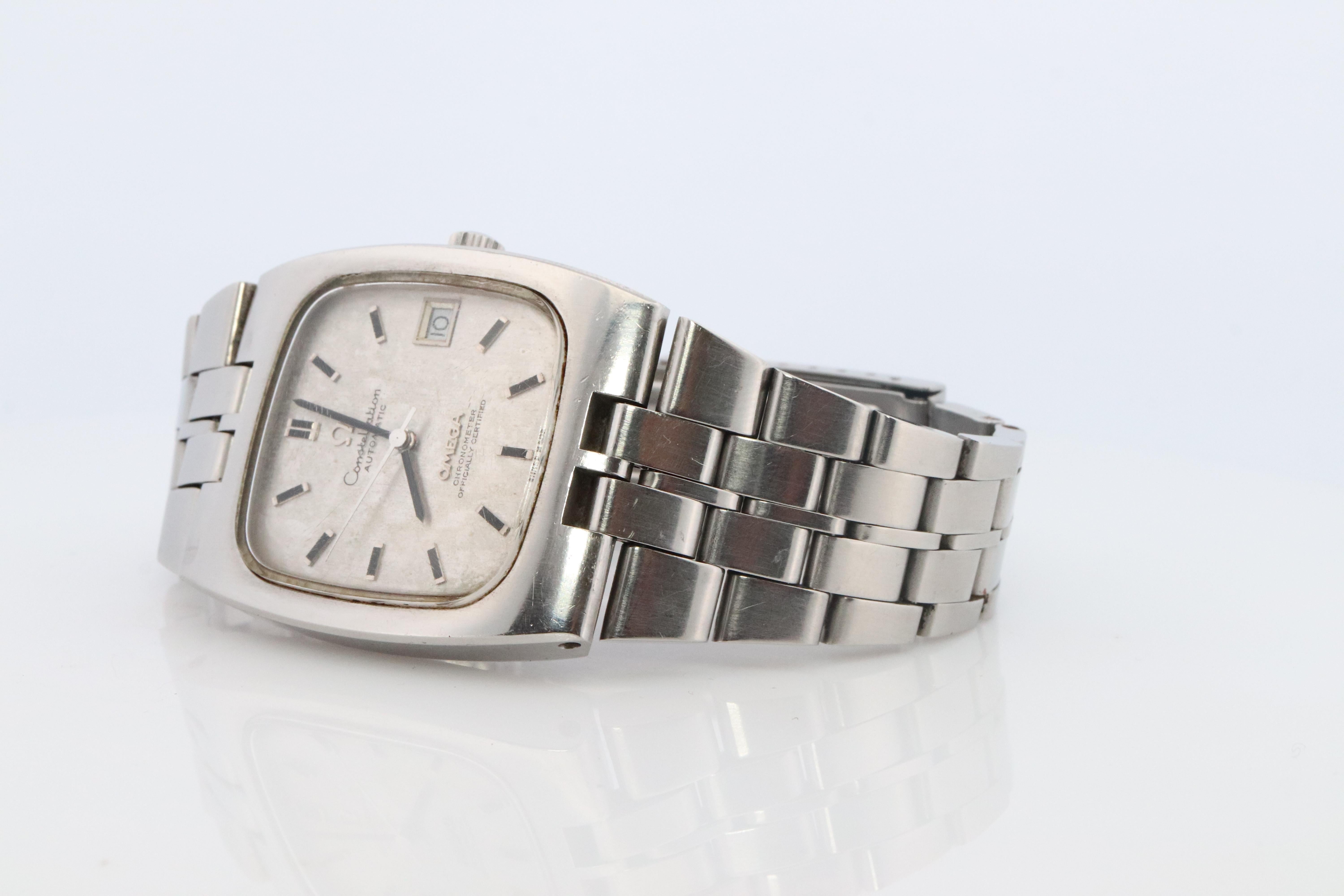 OMEGA Automatic Watch. Omega Constellation Chronometer Mens Watch. For Sale 1