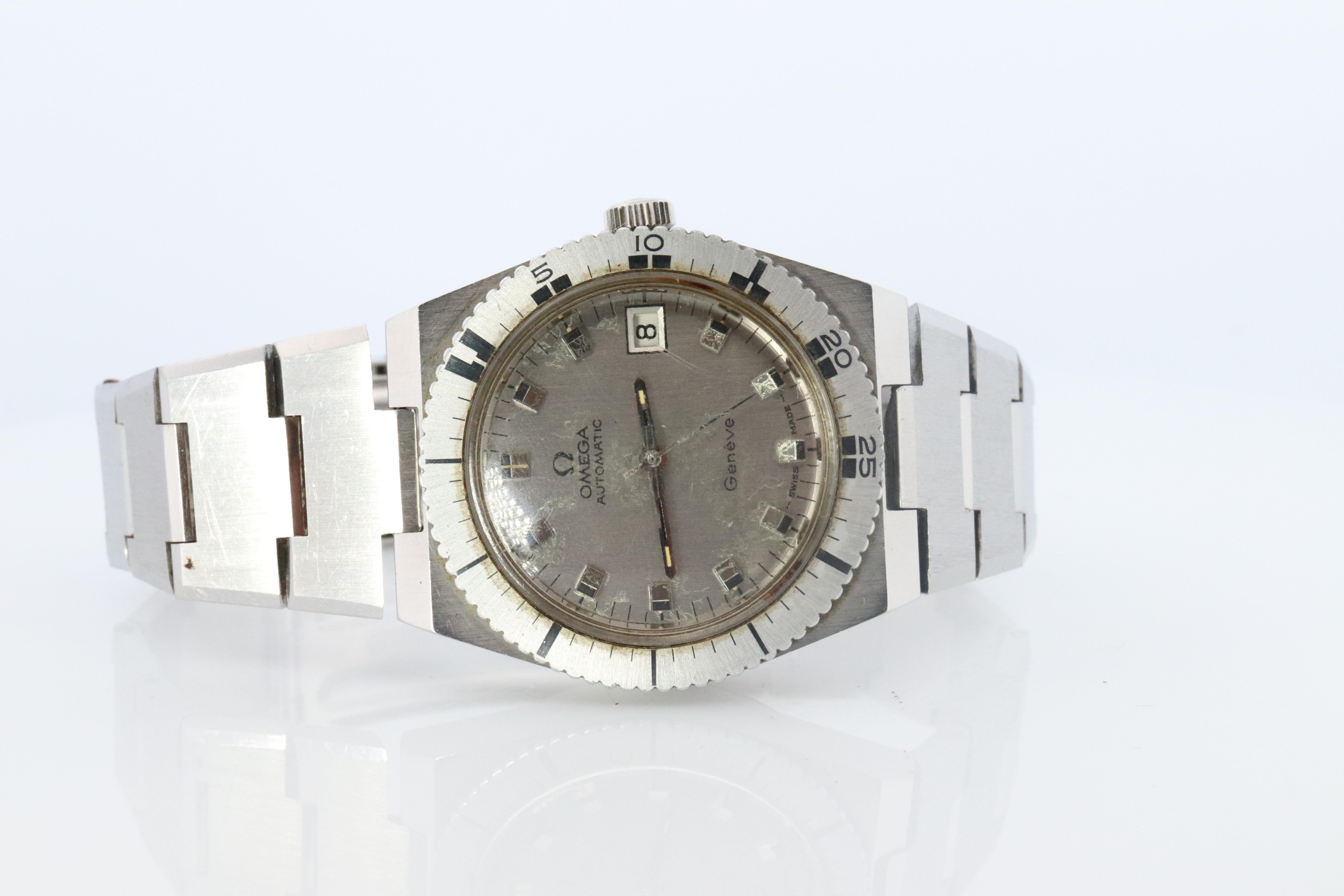 OMEGA Automatic Watch. Omega Geneve Submariner In Good Condition In Port Charlotte, FL