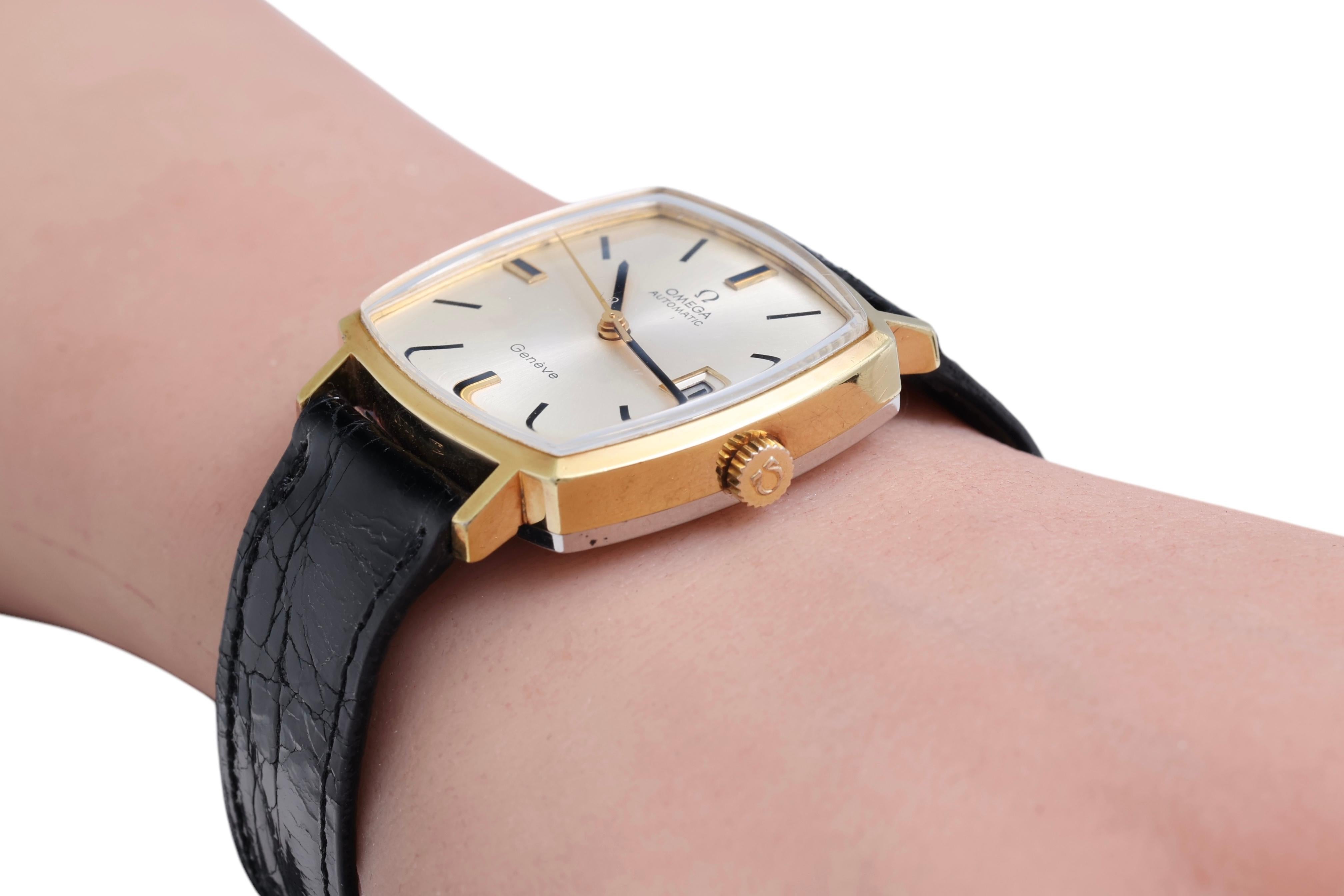 Omega Automatic Wrist Watch Collectors Like New, Caliber 162010 For Sale 8
