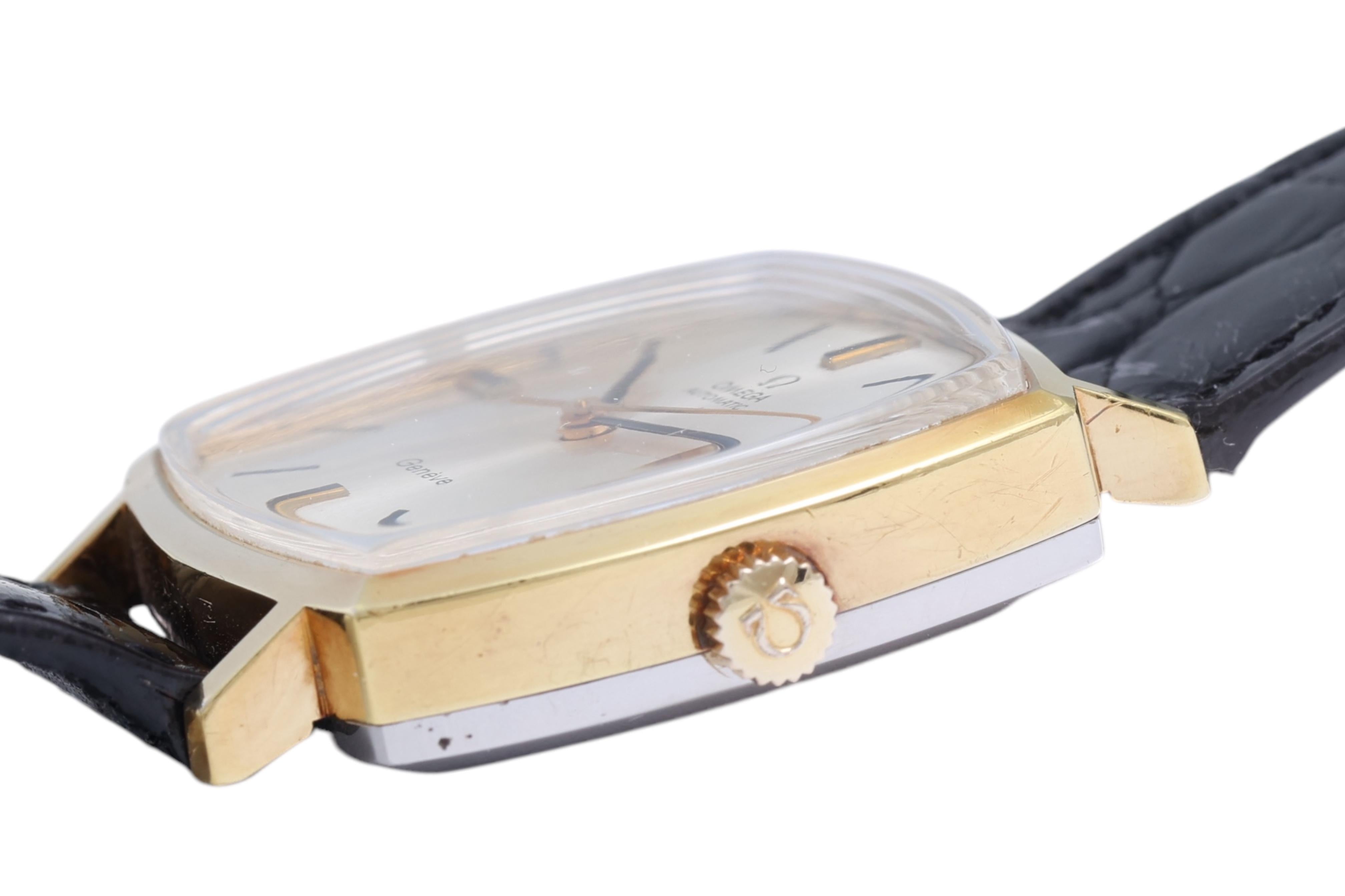 Omega Automatic Wrist Watch Collectors Like New, Caliber 162010 For Sale 3