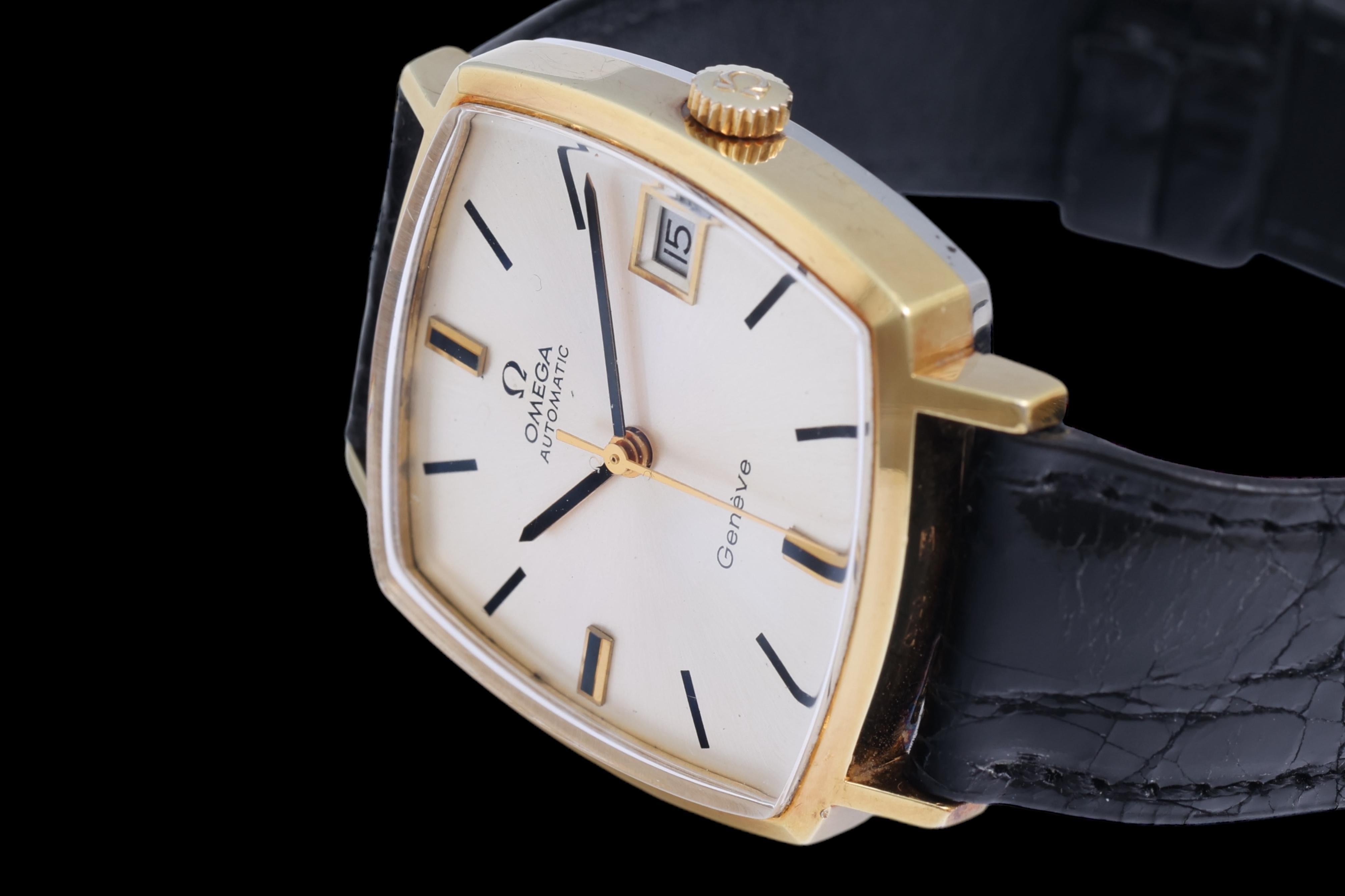 Omega Automatic Wrist Watch Collectors Like New, Caliber 162010 For Sale 4