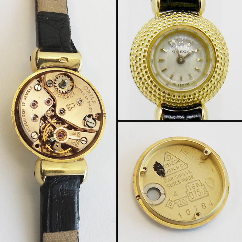 Retro Omega 'Beehive' Ladies Wristwatch, circa 1950s