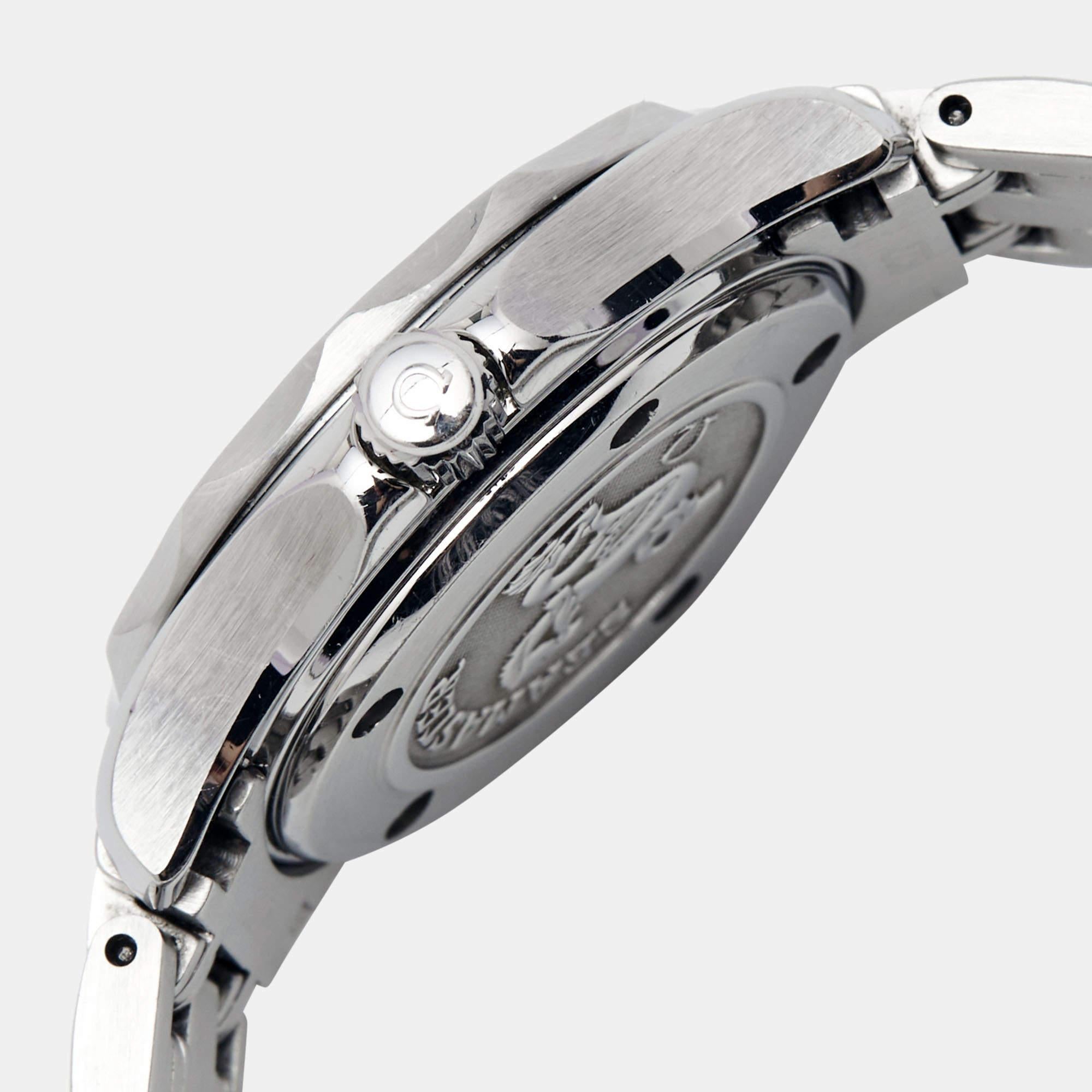Omega Black Stainless Seamaster 212.30.28.61.01.001 Women's Wristwatch 28 mm 6