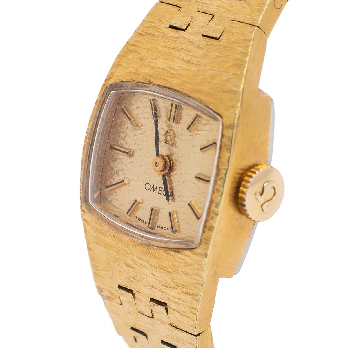 Omega 21 electra watch 14k top