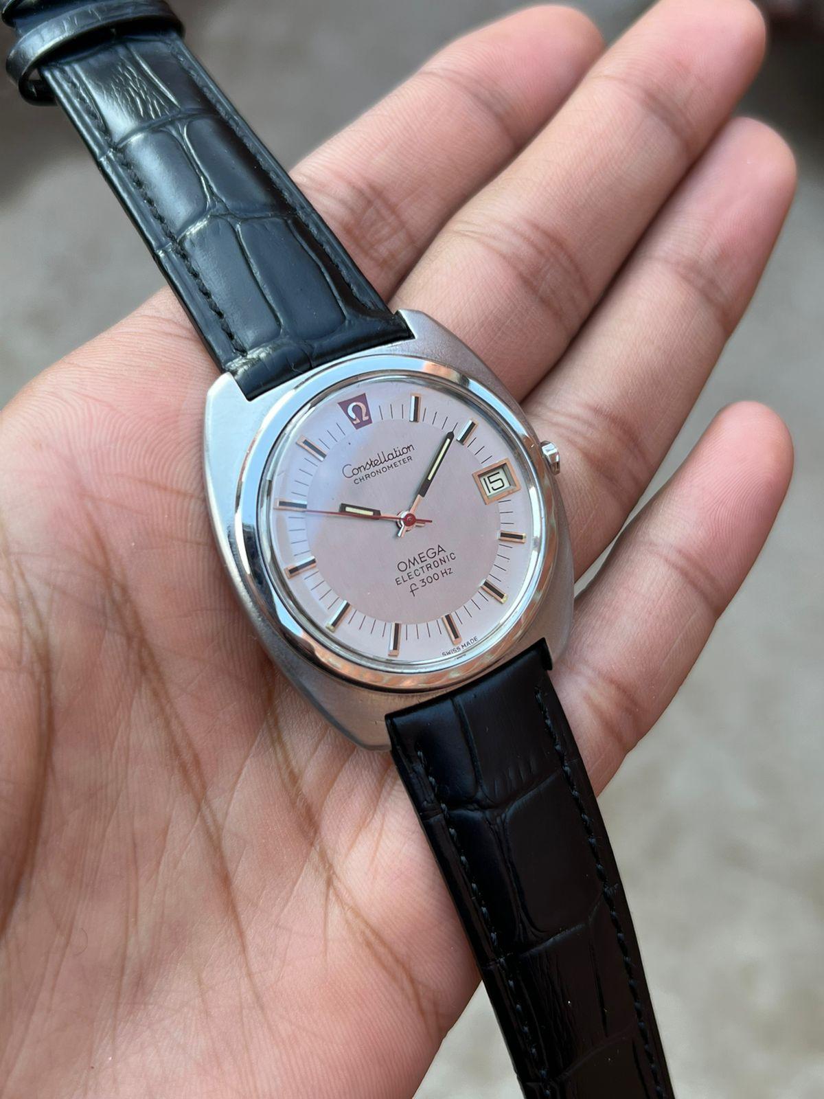 Omega Chronometer Elektronische f300 Uhr In Box Vintage 70er Jahre 11