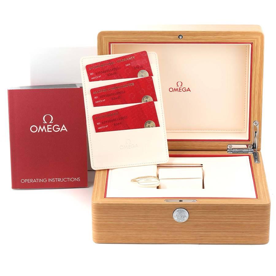 Omega Chronoscope Steel Silver Dial Mens Watch 329.30.43.51.02.002 Box Card For Sale 6