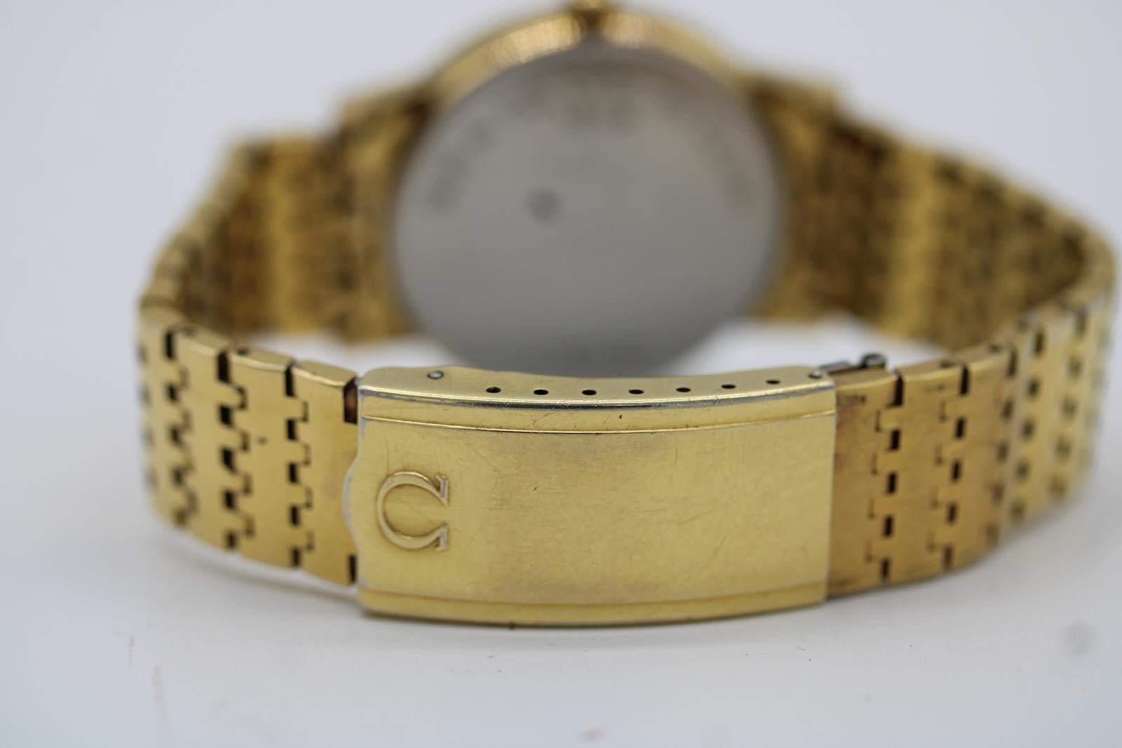Femenino o masculino Omega Classic 1360104 Chapado en oro -  De cuerda manual - 1977 - Brazalete original en venta