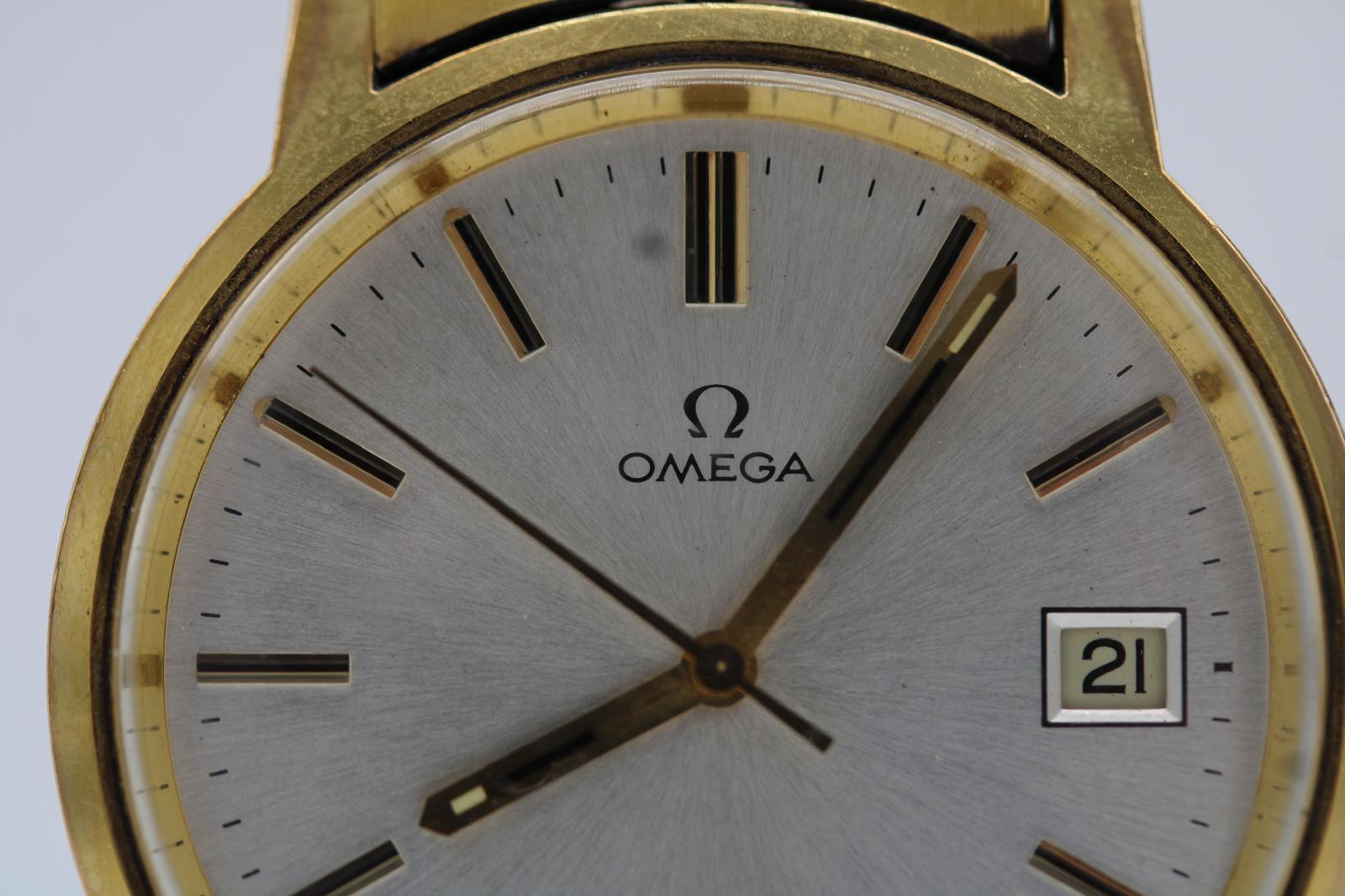 Omega Classic 1360104 Chapado en oro -  De cuerda manual - 1977 - Brazalete original en venta 4