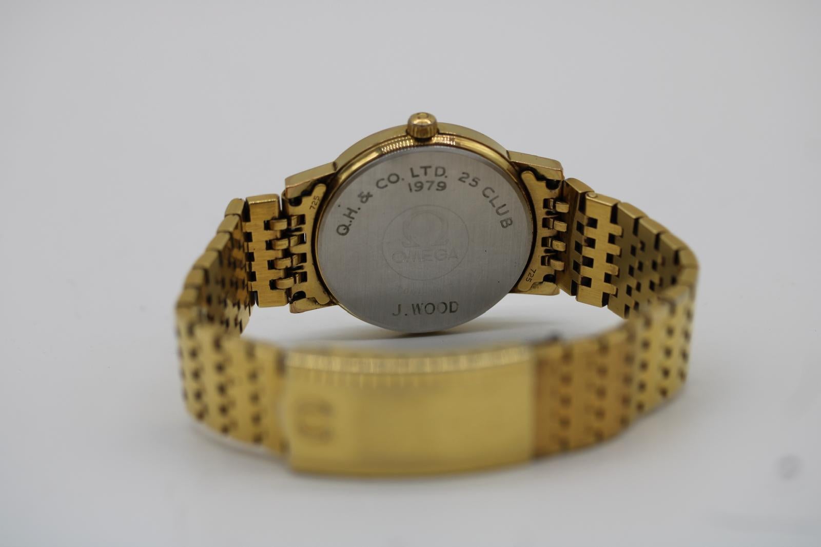 Omega Classic 1360104 Chapado en oro -  De cuerda manual - 1977 - Brazalete original en venta 5