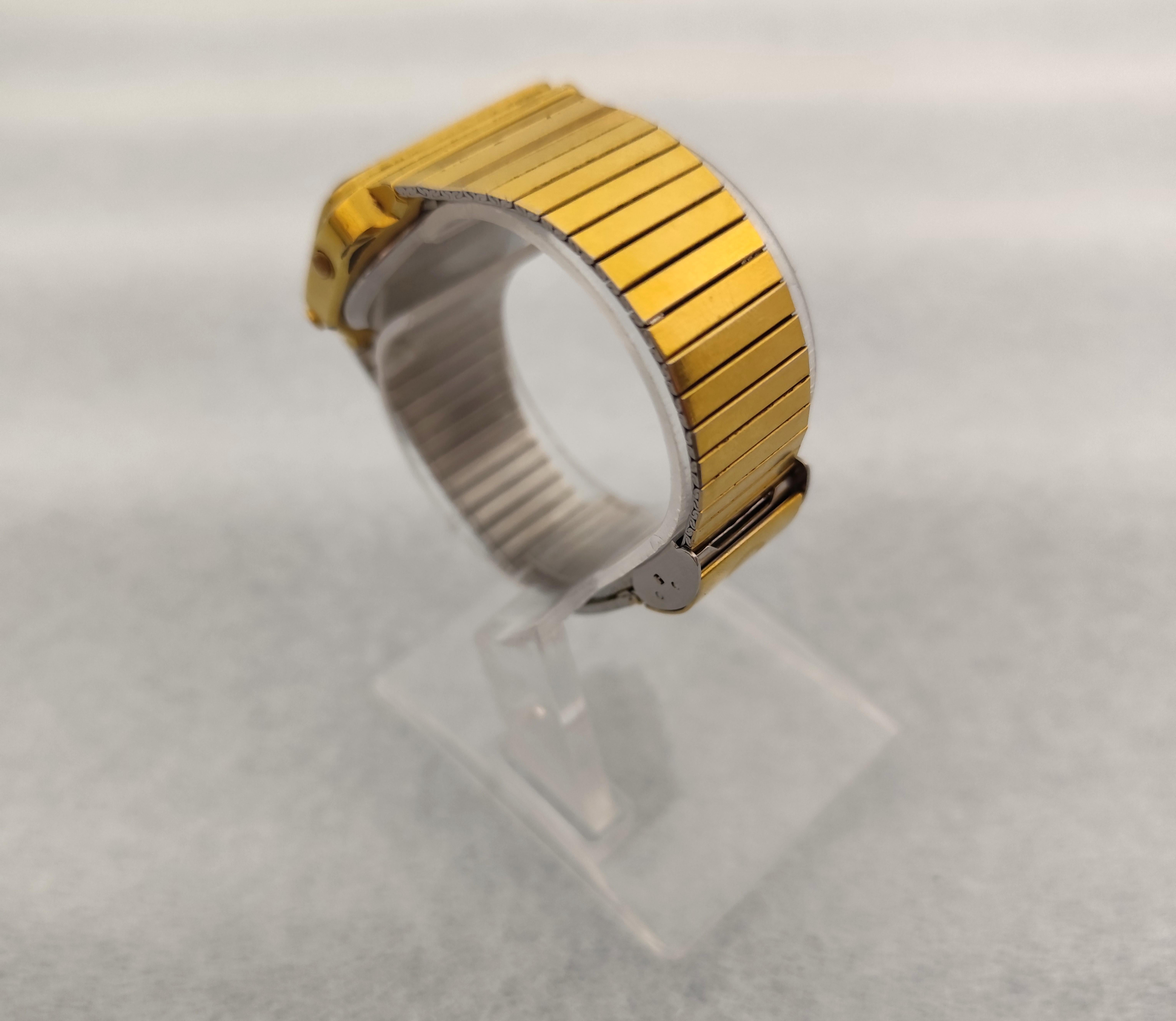 Omega Classic Excellent Vintage Memomaster 1632 gold plated quartz LCD Digital C For Sale 10