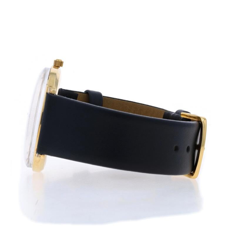 Omega Classic Men's Wristwatch - Yellow Gold 14k Quartz 1 Yr Warranty 2