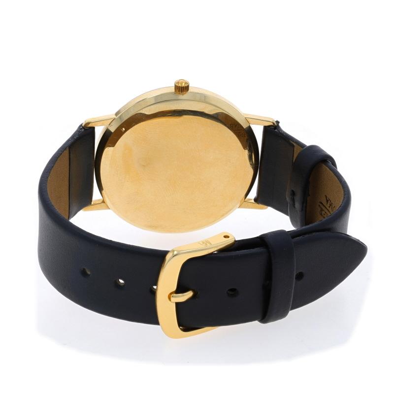 Omega Classic Men's Wristwatch - Yellow Gold 14k Quartz 1 Yr Warranty 3