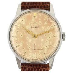 Omega Classic Quadrante rotondo tropicale Ref 2495 23 Cal 266 revisionato dal 1950