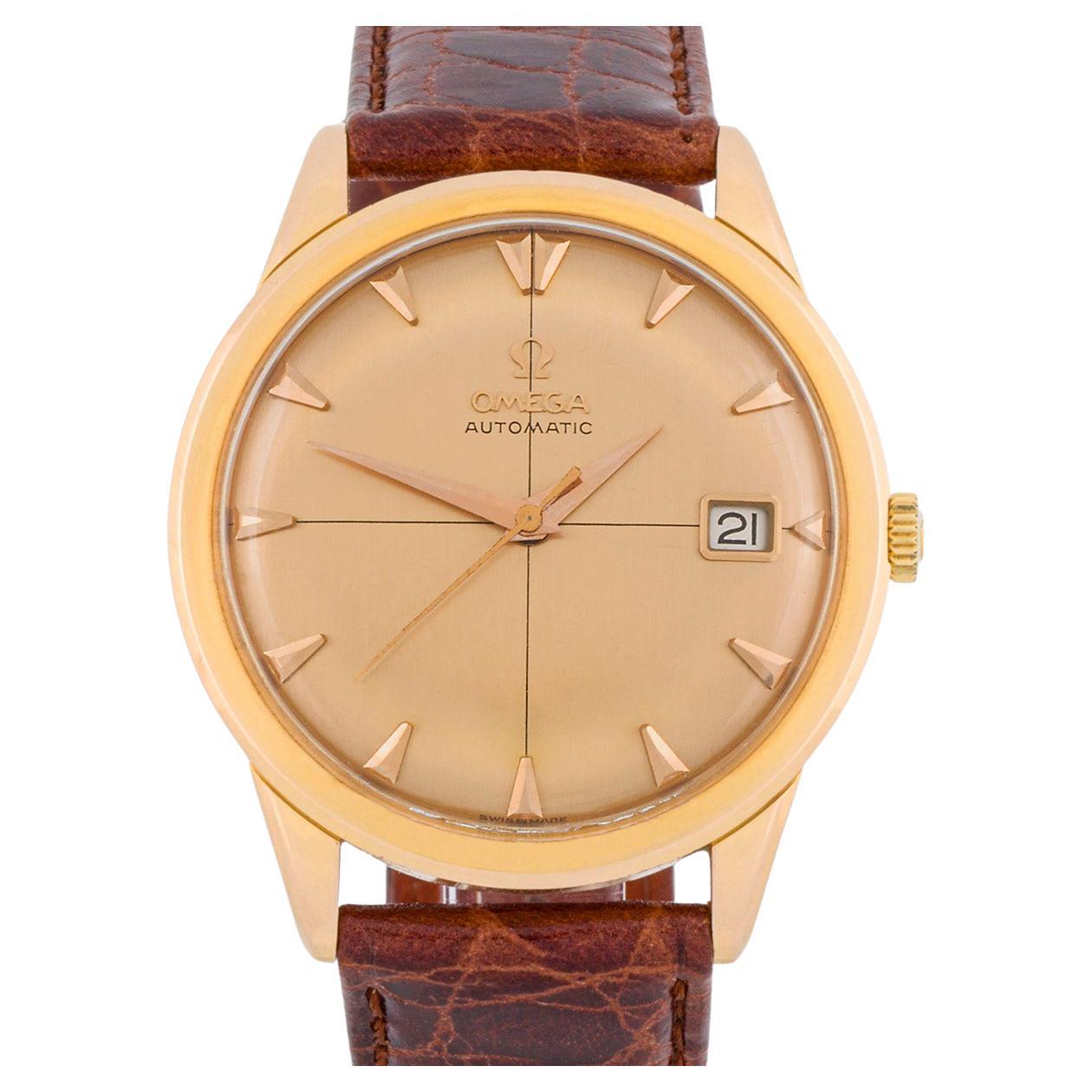 Omega Classic Vintage gold dial