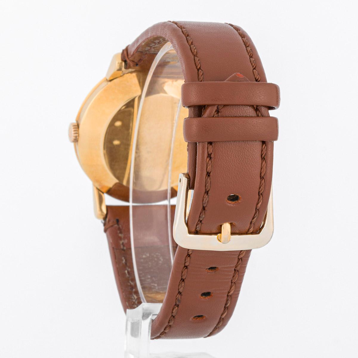 Omega Classic vintage Caja de oro rosa en venta 3