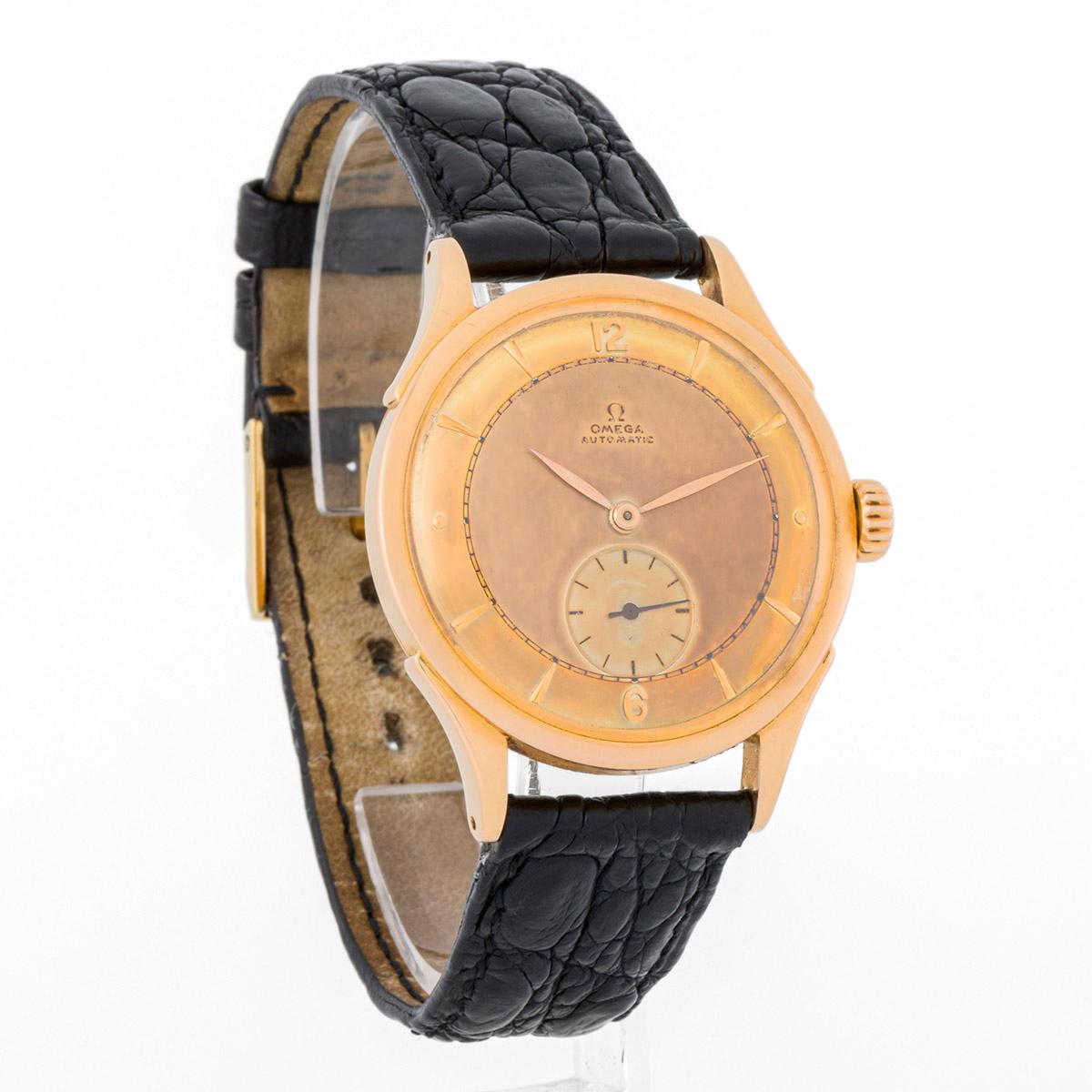 Omega Classic - Vintage Tropical two tone dial (Zeitgenössisch) im Angebot