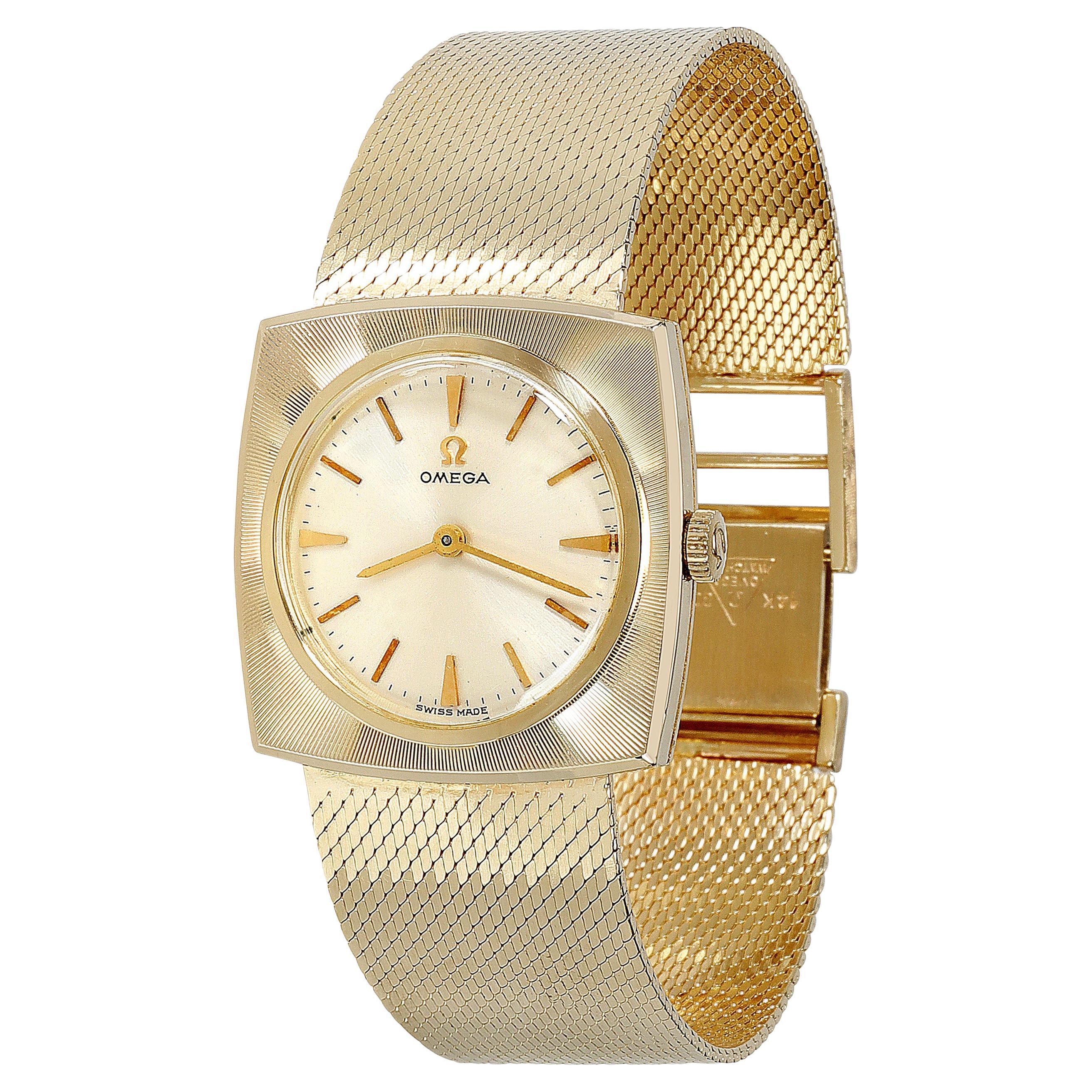 Omega Classique WV3007-480 Women's Watch in 14kt Yellow Gold