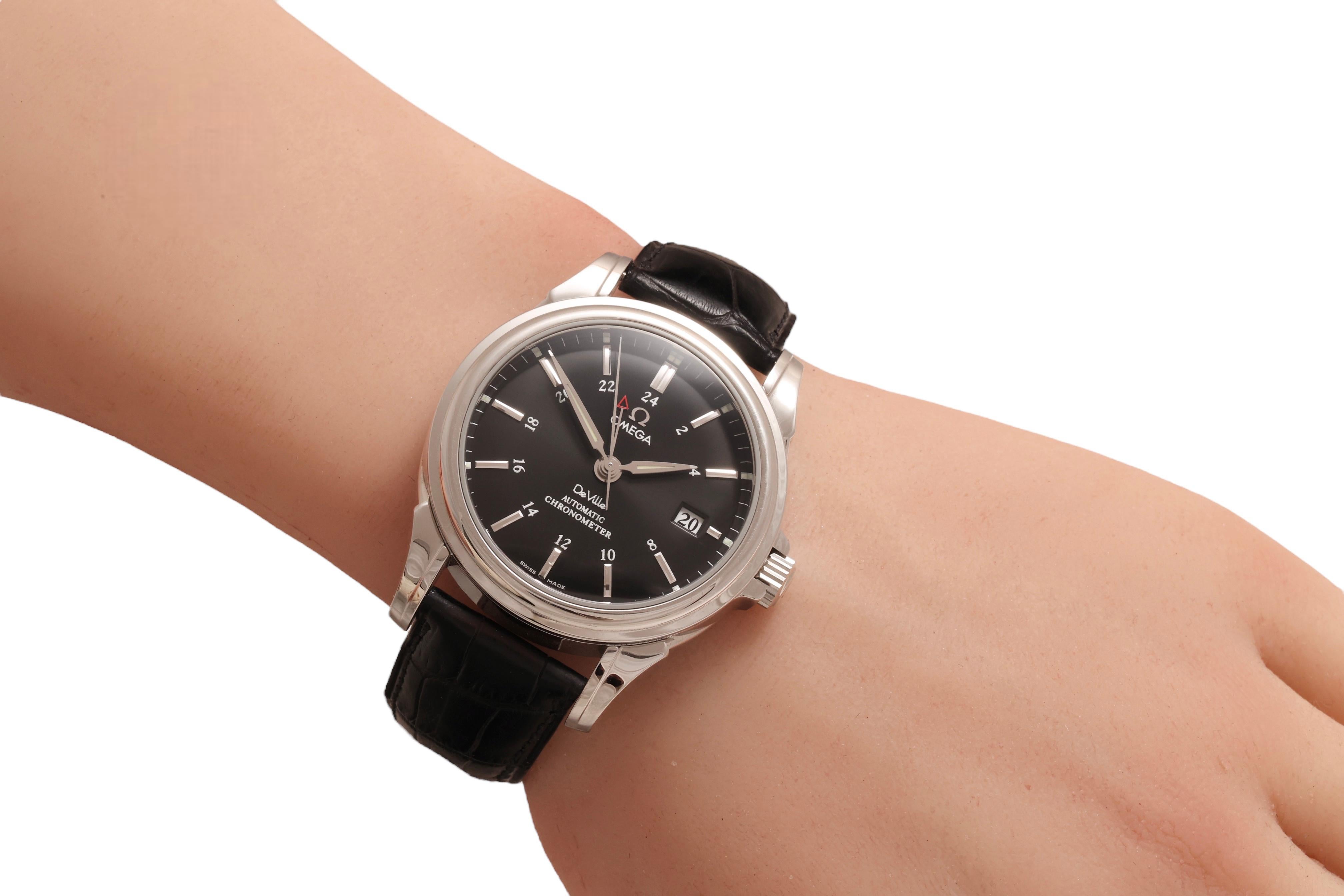 Omega Co-Axial Automatic Chronometer Wristwatch, Steel For Sale 6