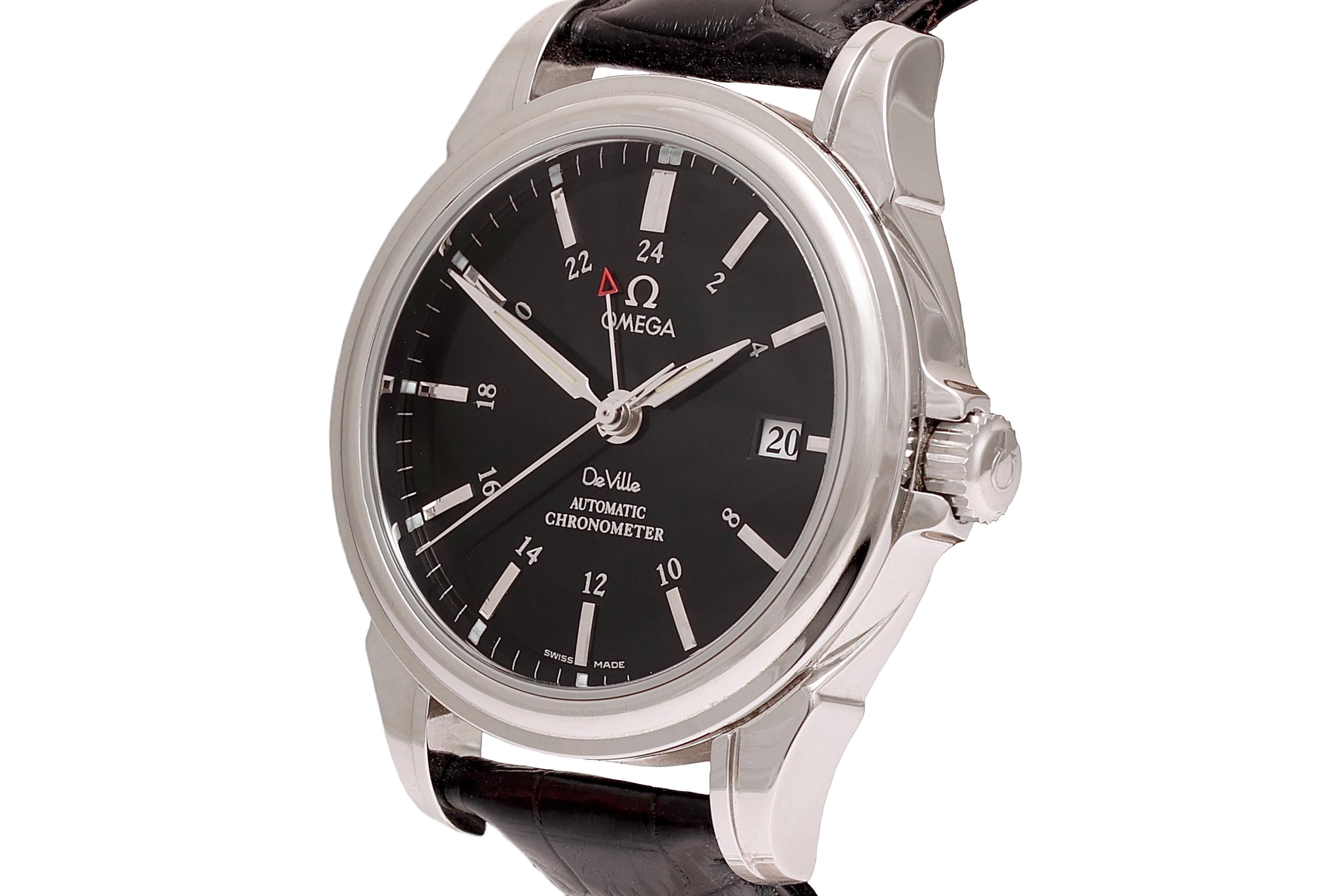 Omega Co-Axial Automatic Chronometer Wristwatch, Steel In Excellent Condition For Sale In Antwerp, BE