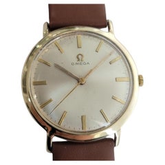 Omega Collection GX6525 34mm 14k Solid Gold Mens Automatic 1950s Vintage RA579