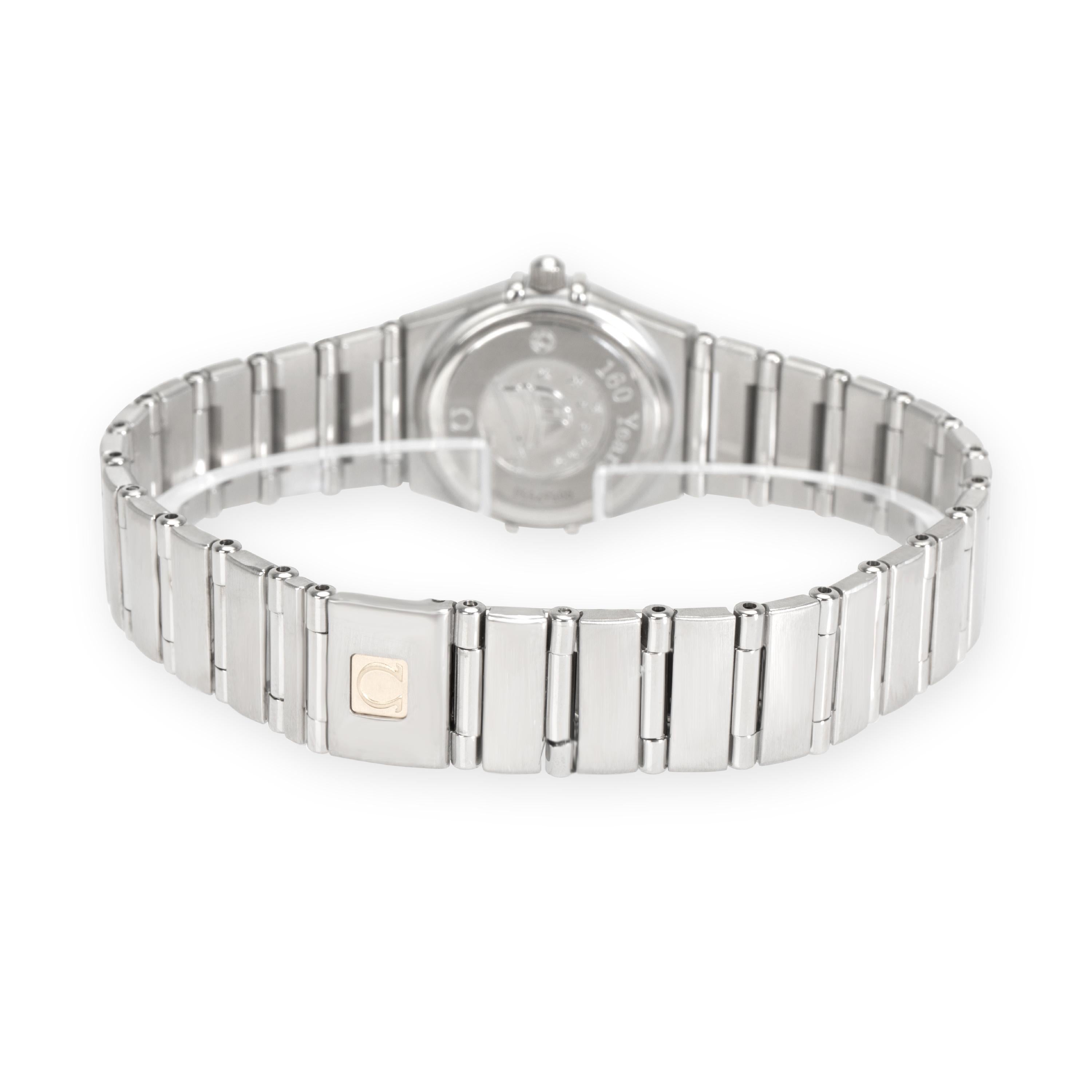 Omega Constellation 111.15.23.60.55.001 Women's Watch in Stainless Steel

SKU: 103951

PRIMARY DETAILS
Brand:  Omega
Model: Constellation
Country of Origin: Switzerland
Movement Type: Quartz: Battery
Year Manufactured: 2009
Year of Manufacture: