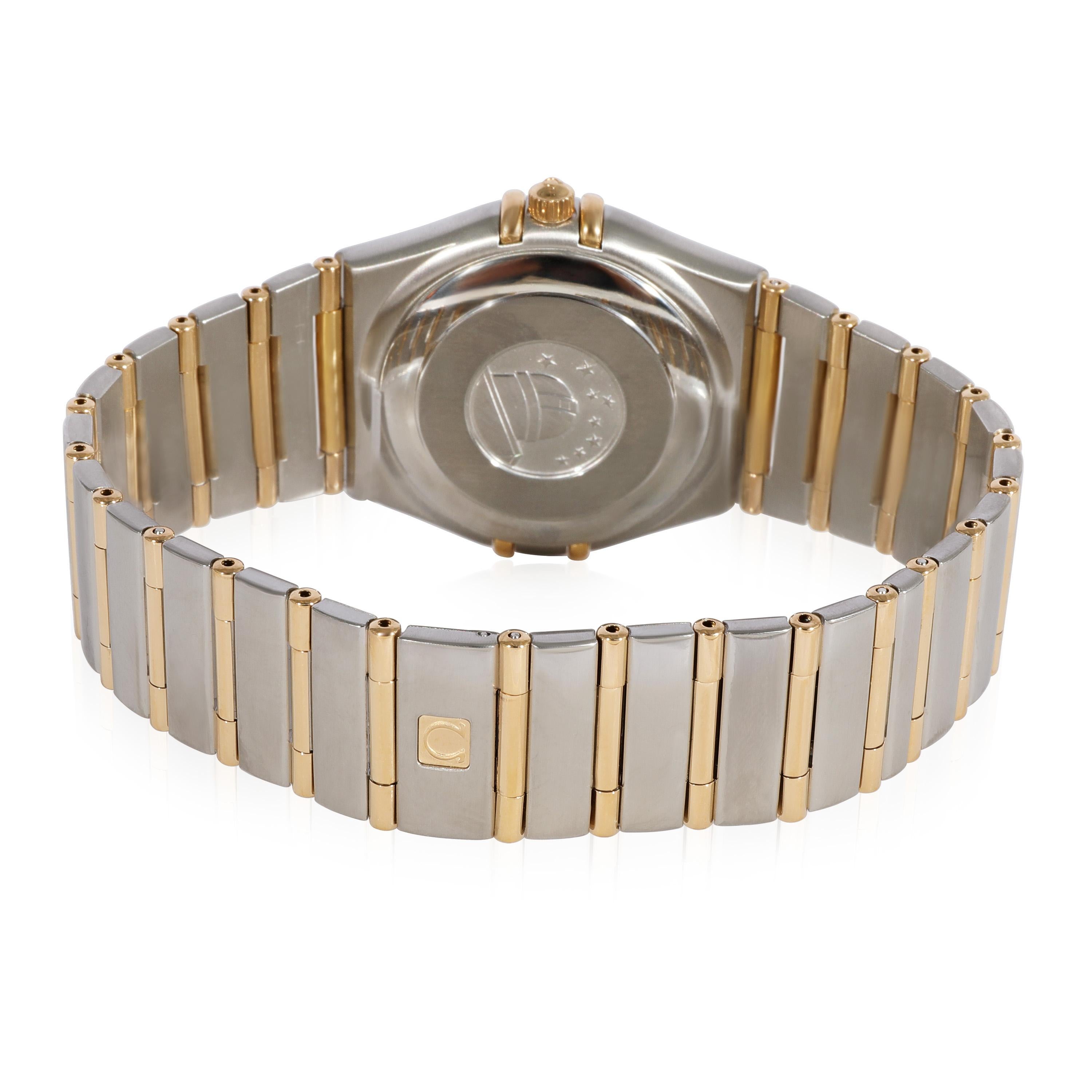 Omega Constellation 1202.10.00 Men's Watch in  Stainless Steel/Yellow Gold

SKU: 118839

PRIMARY DETAILS
Brand: Omega
Model: Constellation
Country of Origin: Switzerland
Movement Type: Mechanical: Hand-winding
Year Manufactured: 1999
Year of