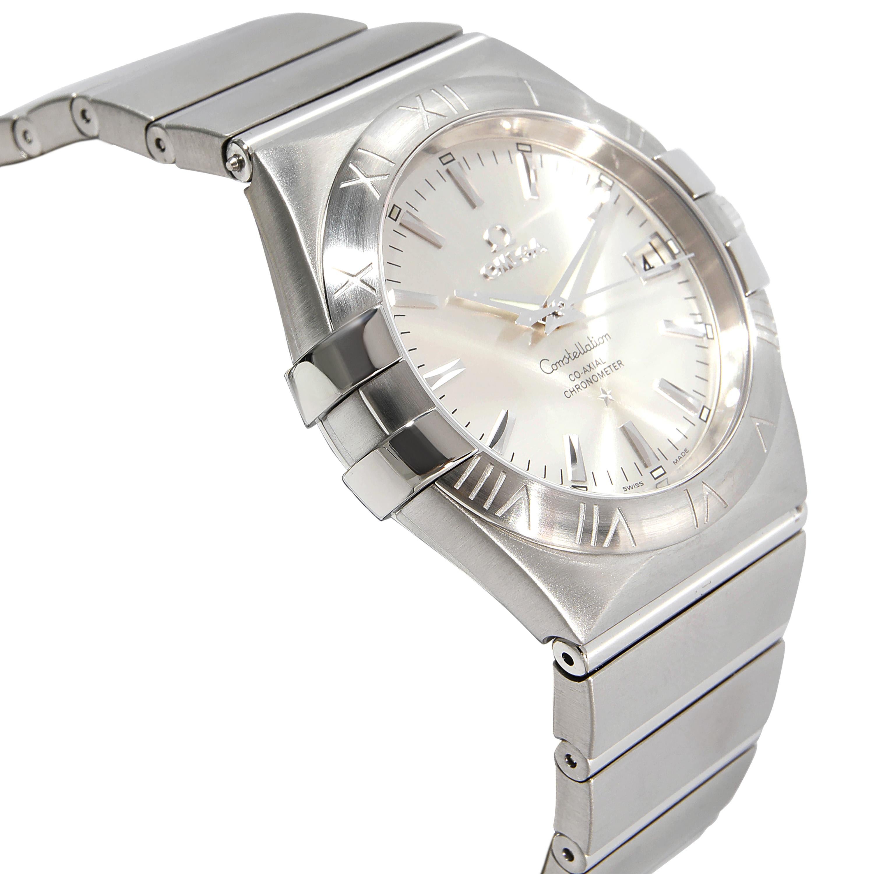 Omega Constellation 123.10.35.20.02.001 Unisex Watch in  Stainless Steel In Excellent Condition For Sale In New York, NY