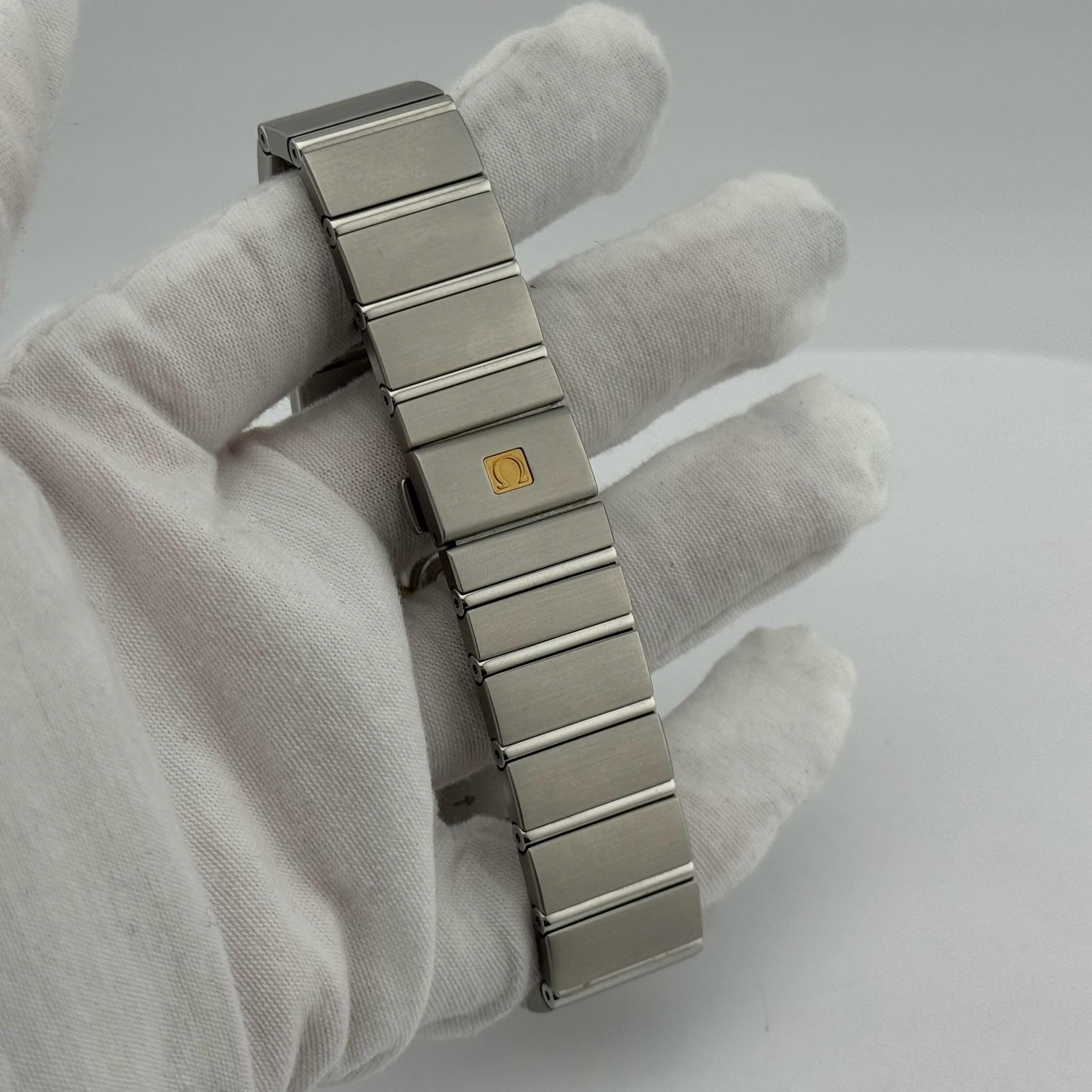 Omega Constellation 123.10.35.20.52.002 Plata Esfera Diamante Caja Papeles 35mm en venta 3