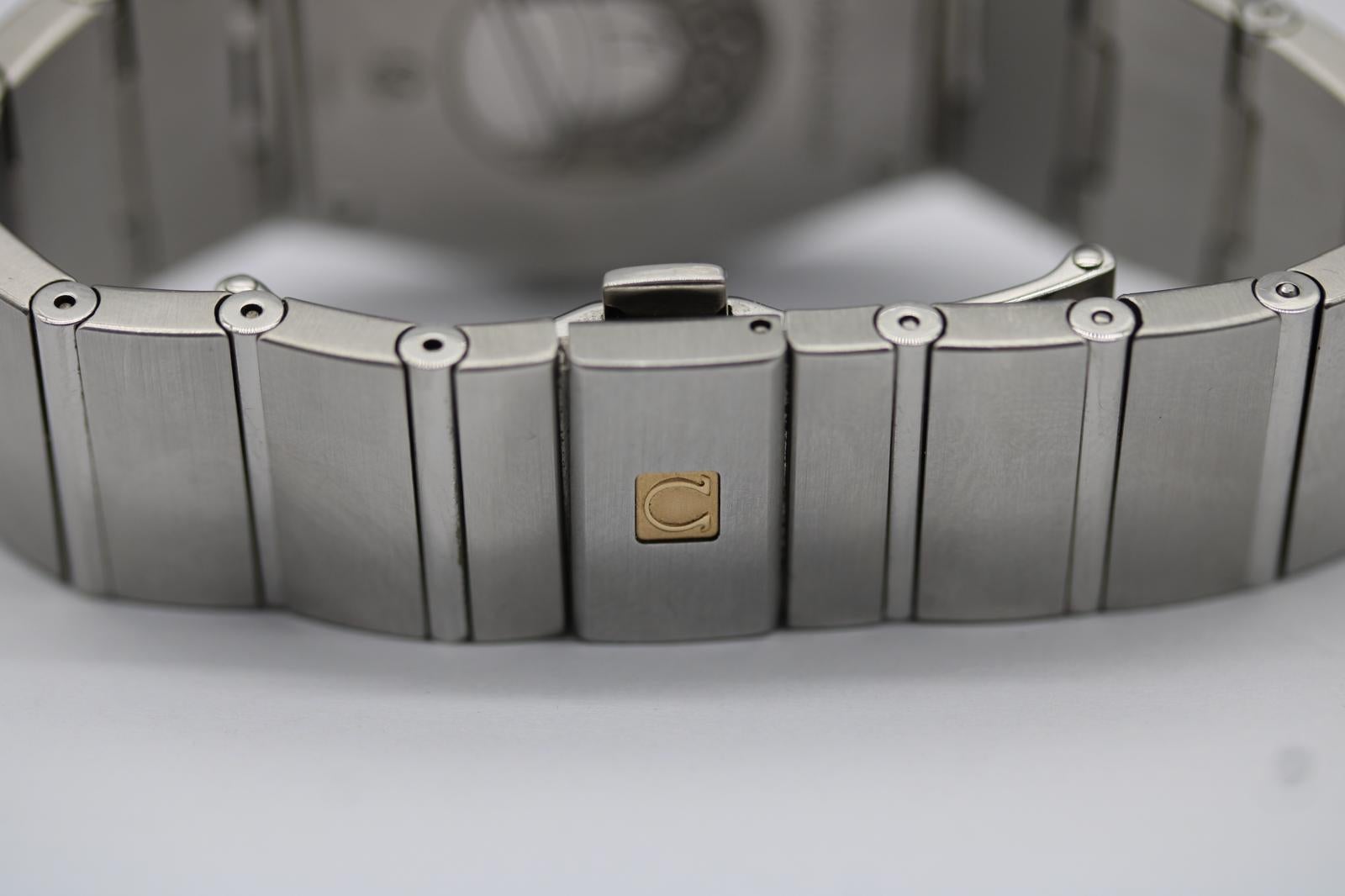 Omega Constellation 123.10.35.60.01.001  35mm  Quadrante nero  Quarzo in vendita 7