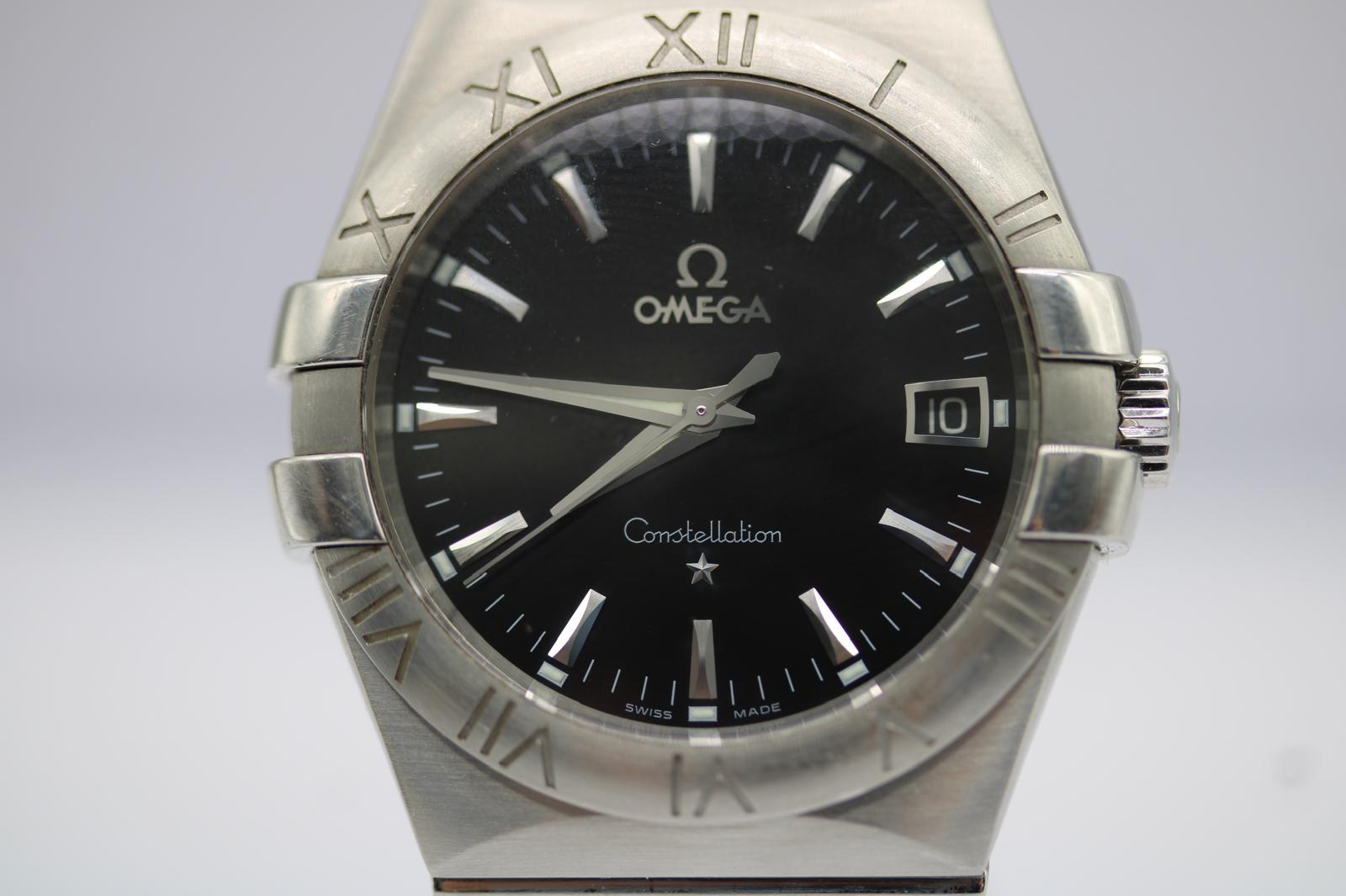 Omega Constellation 123.10.35.60.01.001  35mm  Quadrante nero  Quarzo in vendita 10