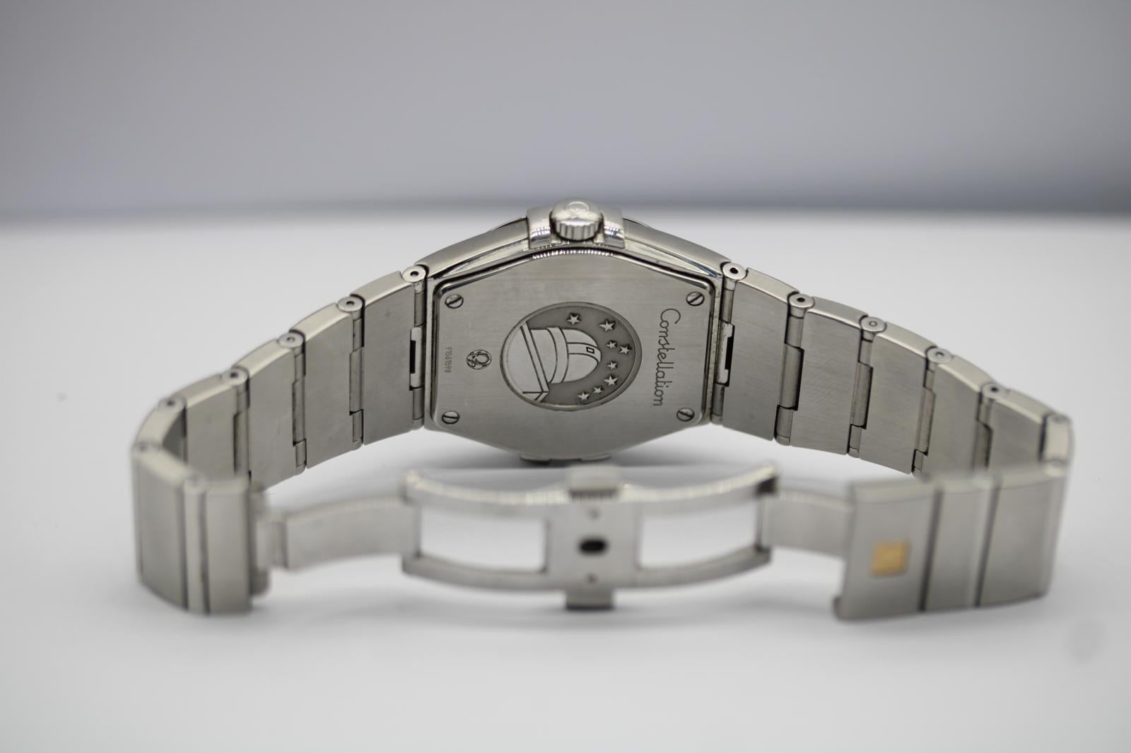 Omega Constellation 123.10.35.60.01.001  35mm  Quadrante nero  Quarzo in vendita 2