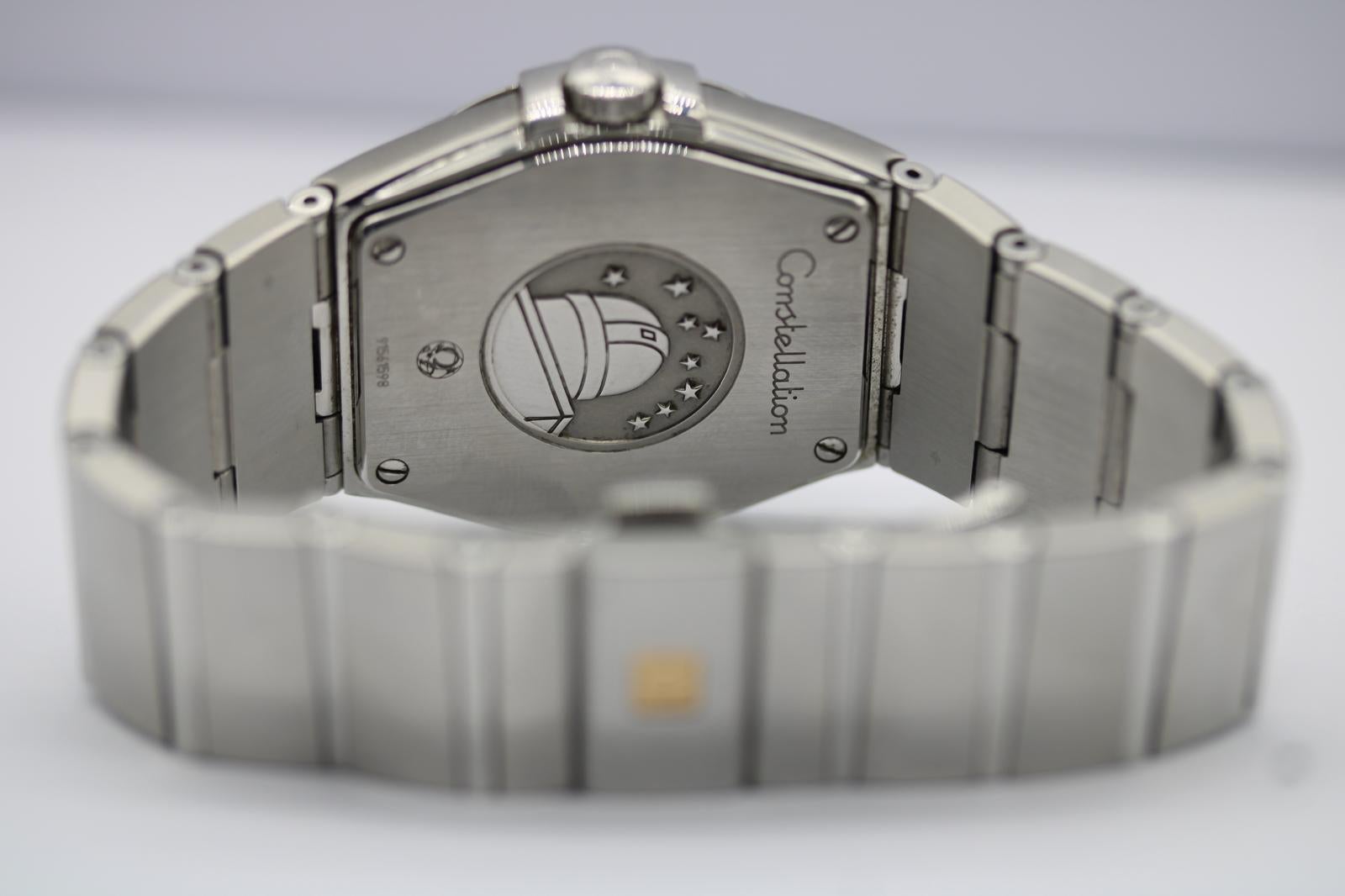 Omega Constellation 123.10.35.60.01.001  35mm  Quadrante nero  Quarzo in vendita 4