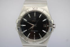 Omega Constellation 123.10.35.60.01.001  35mm  Black Dial  Quartz